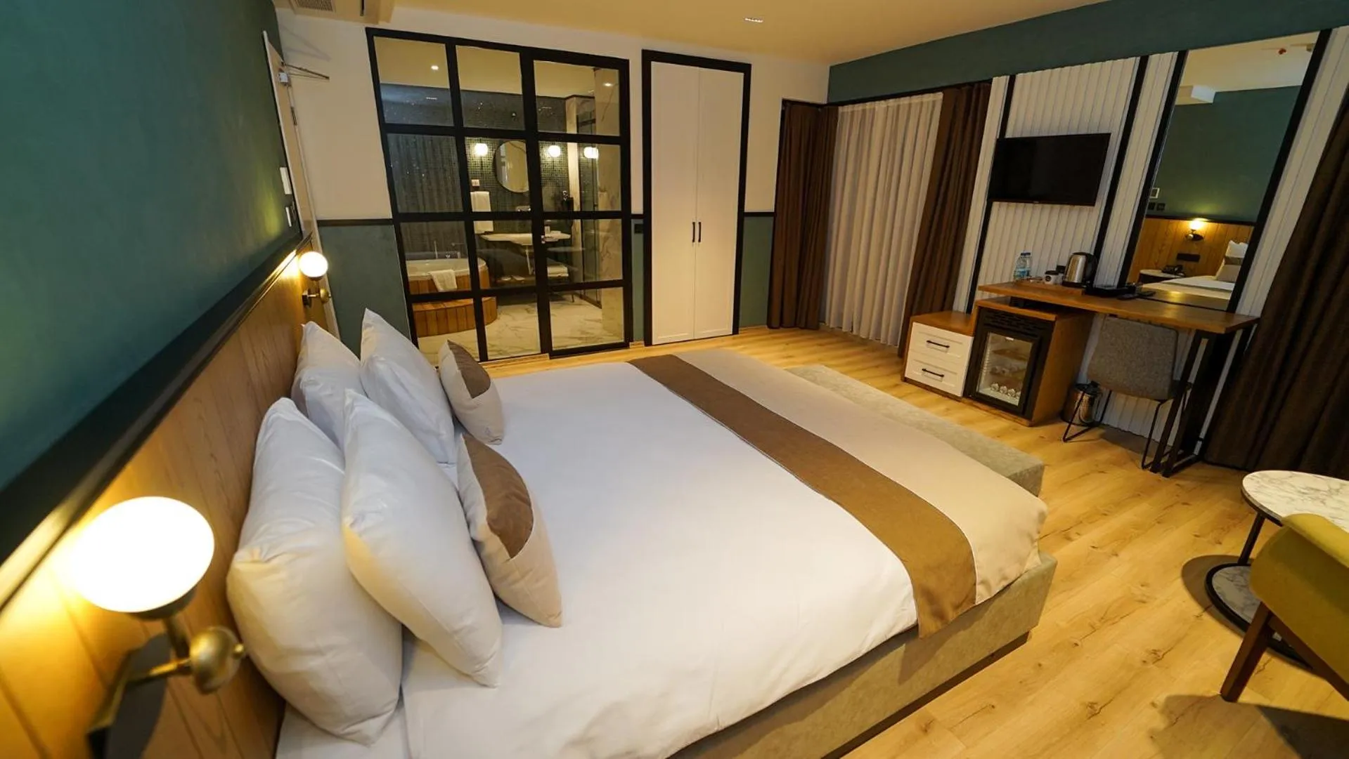 Bed in Fragments Hotel