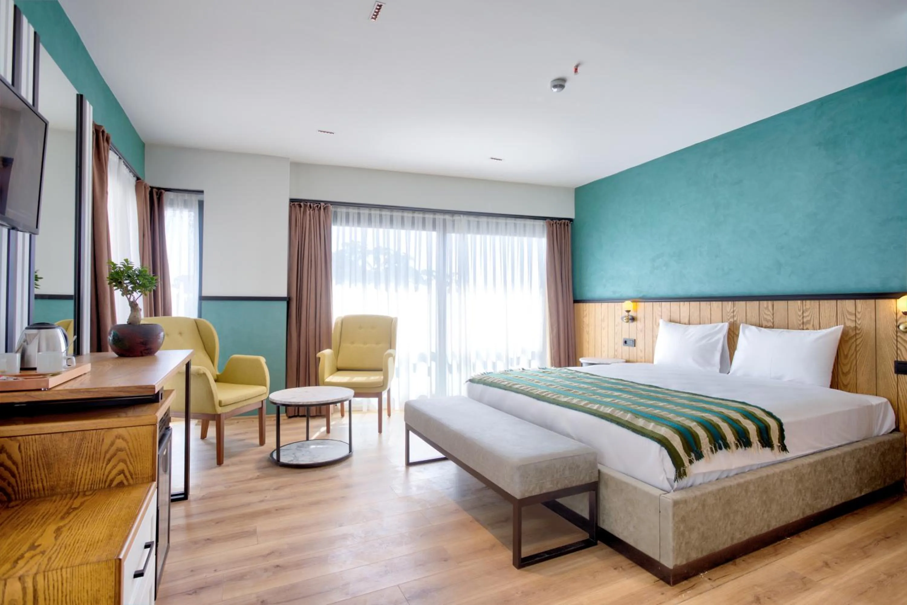 Bed in Fragments Hotel