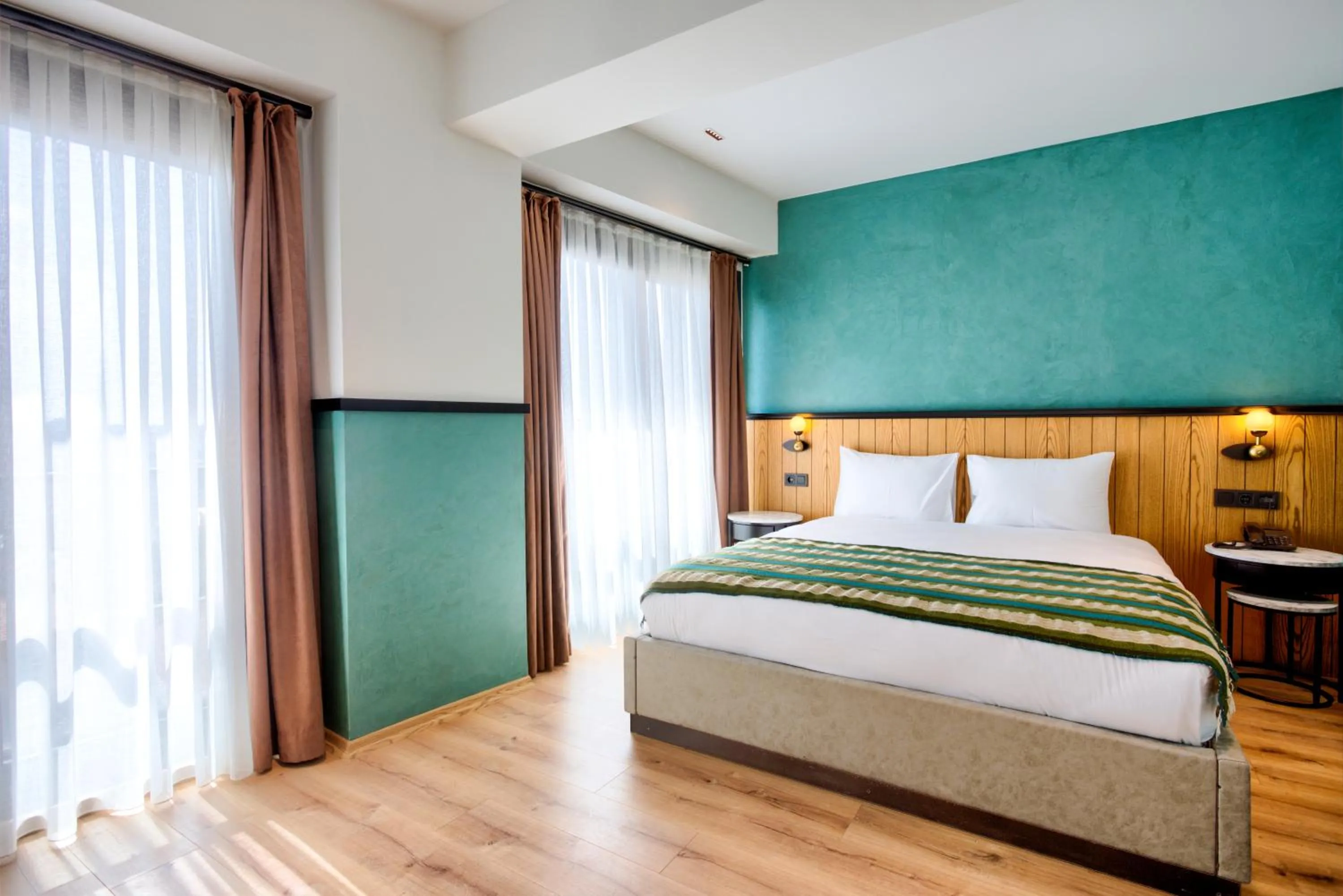 Bed in Fragments Hotel