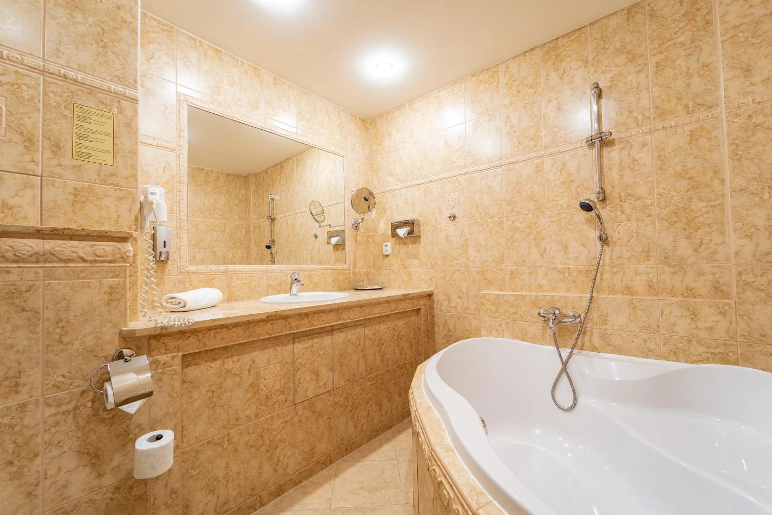 Bathroom in Hotel Panorama