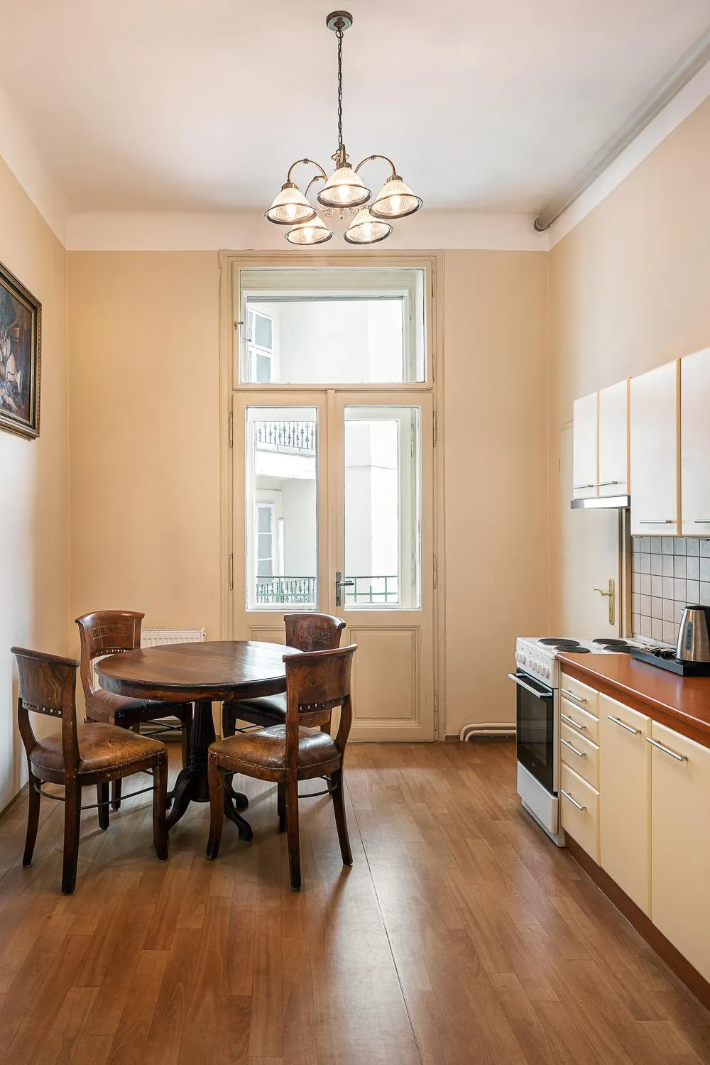 Kitchen or kitchenette in BHG Apartments Prague