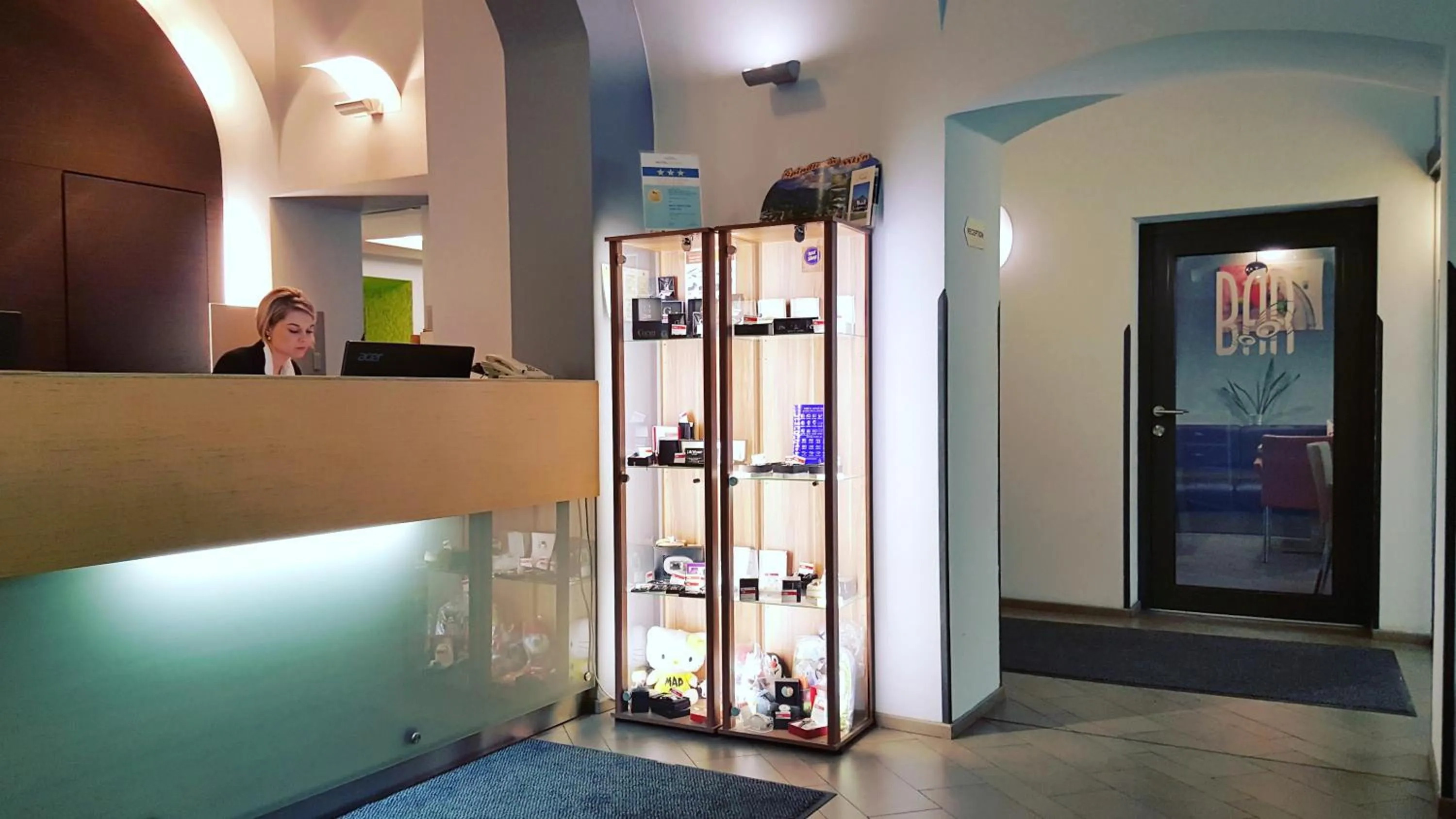 Lobby or reception in Hotel Páv