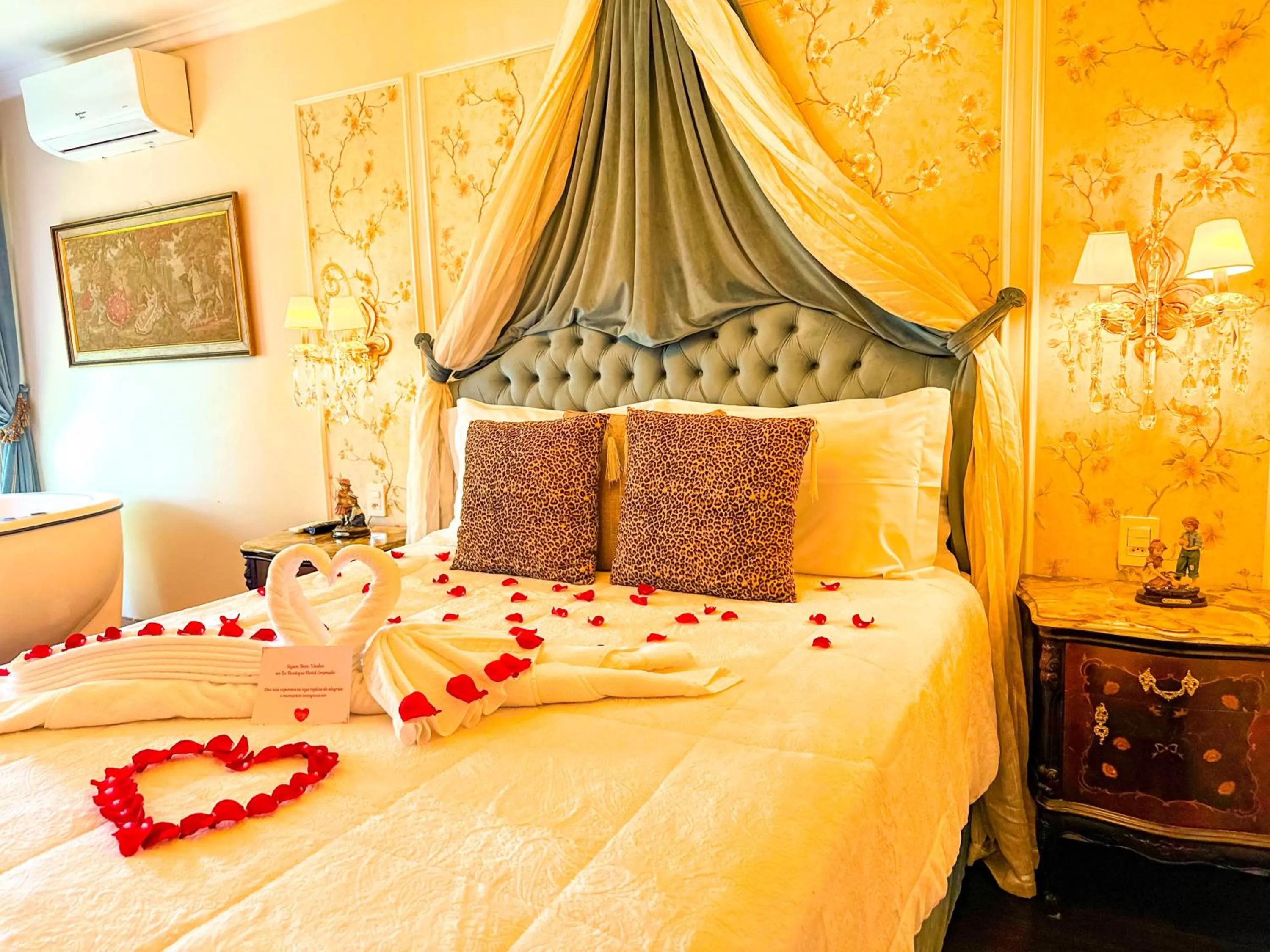 Bed in Le Boutique Hotel Gramado - Exclusivo para Casais