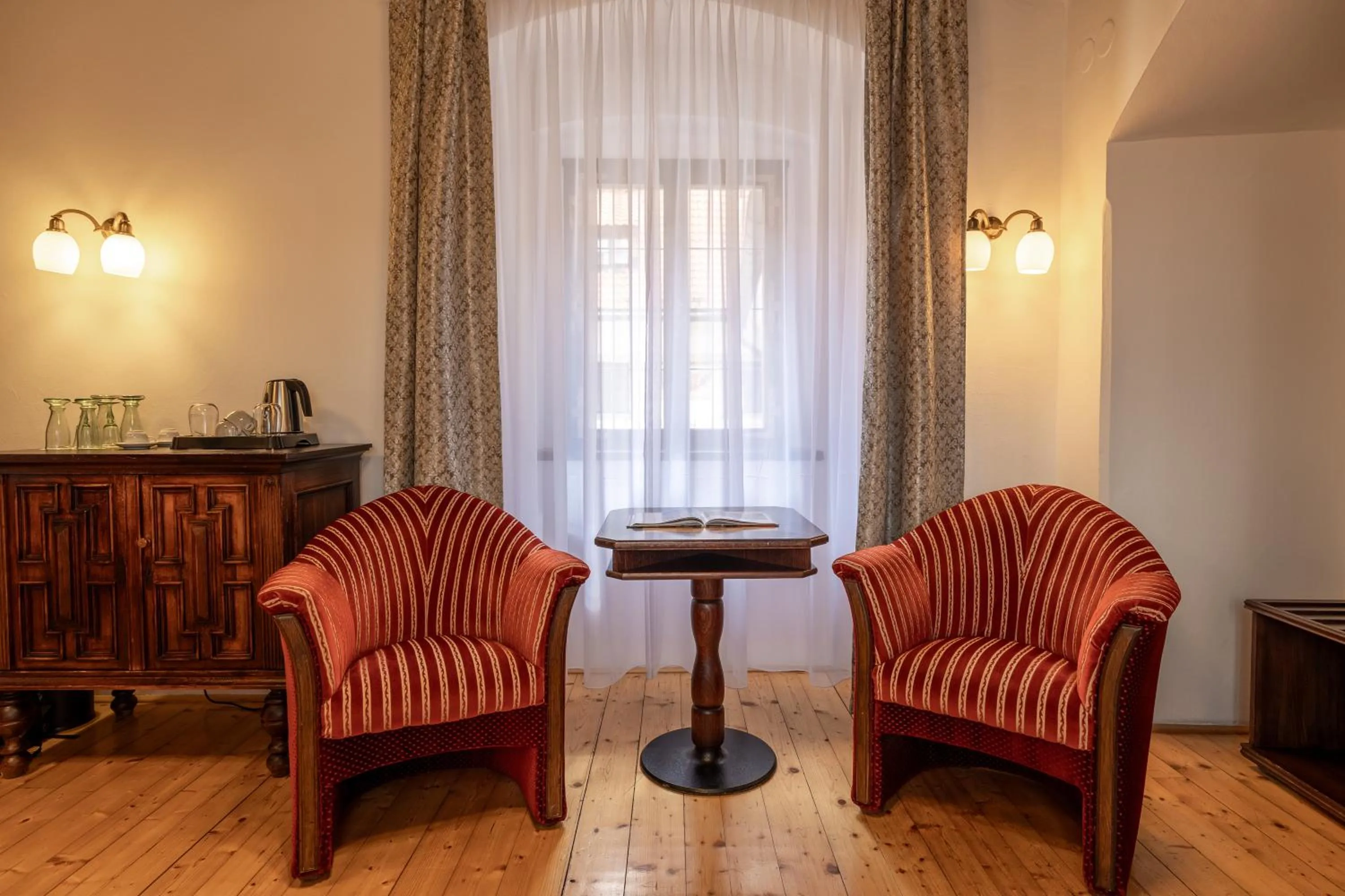 Seating area in Hotel Ruze & Wellness