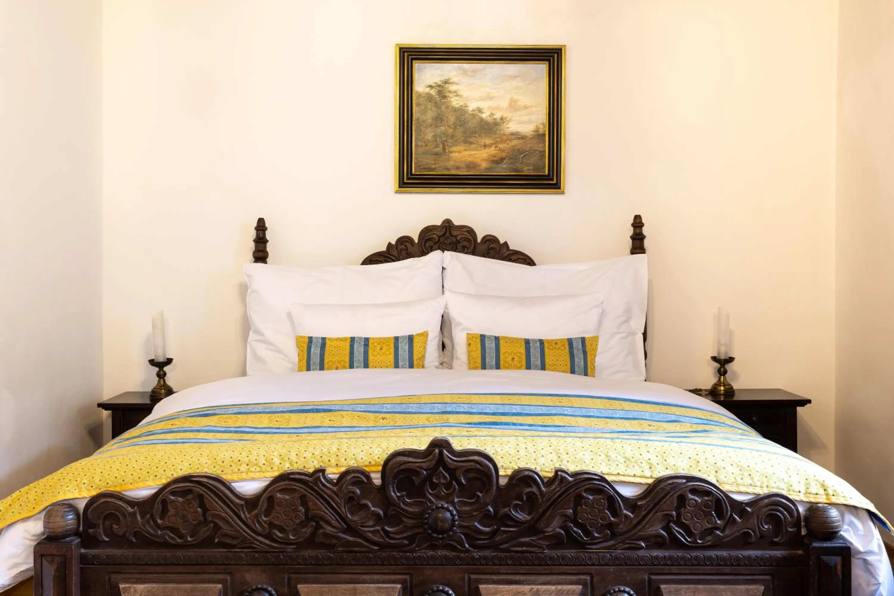 Bed in Hotel Ruze & Wellness