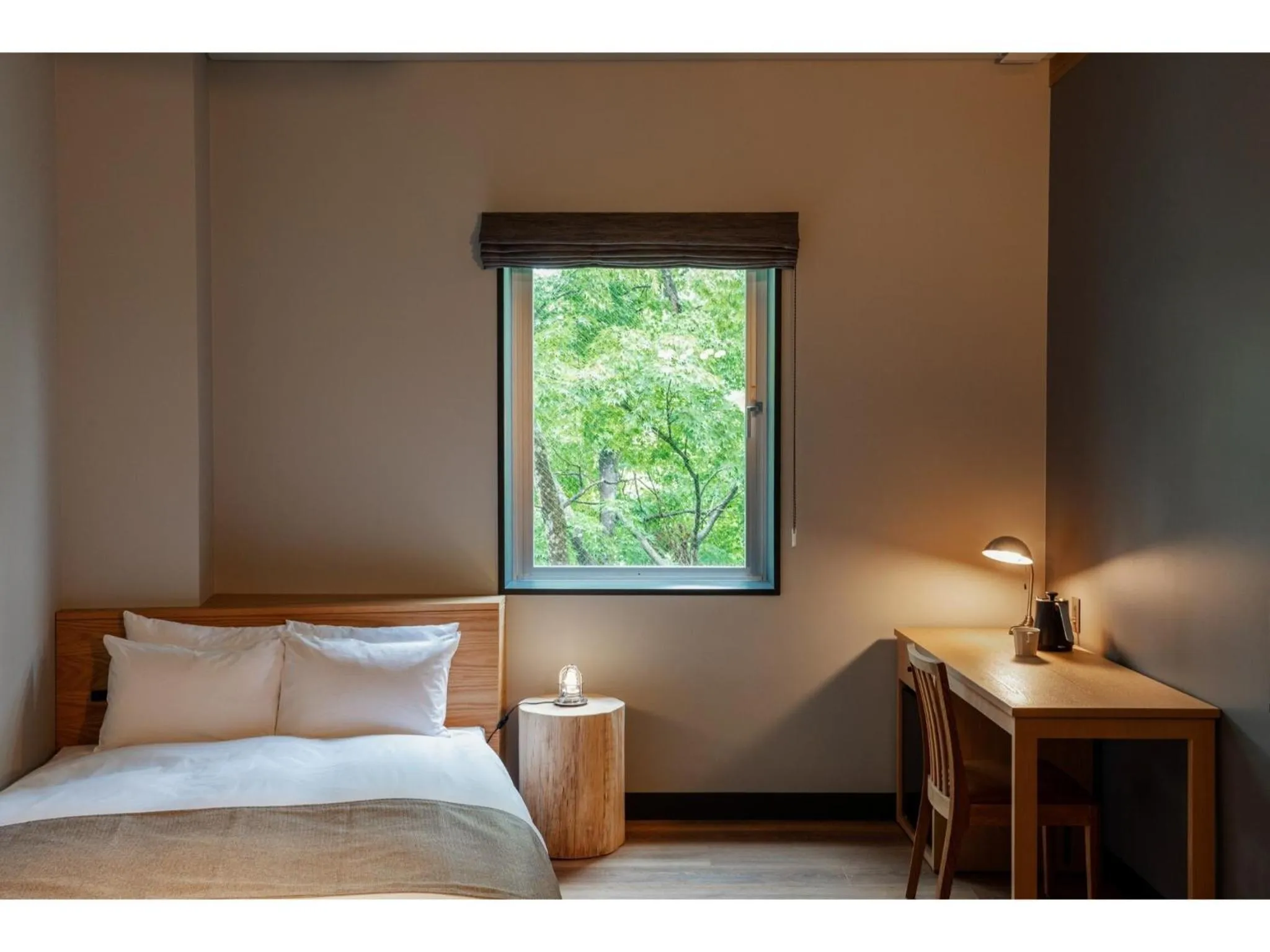 Bed in HOTEL KARUIZAWA CROSS - Vacation STAY 56455v