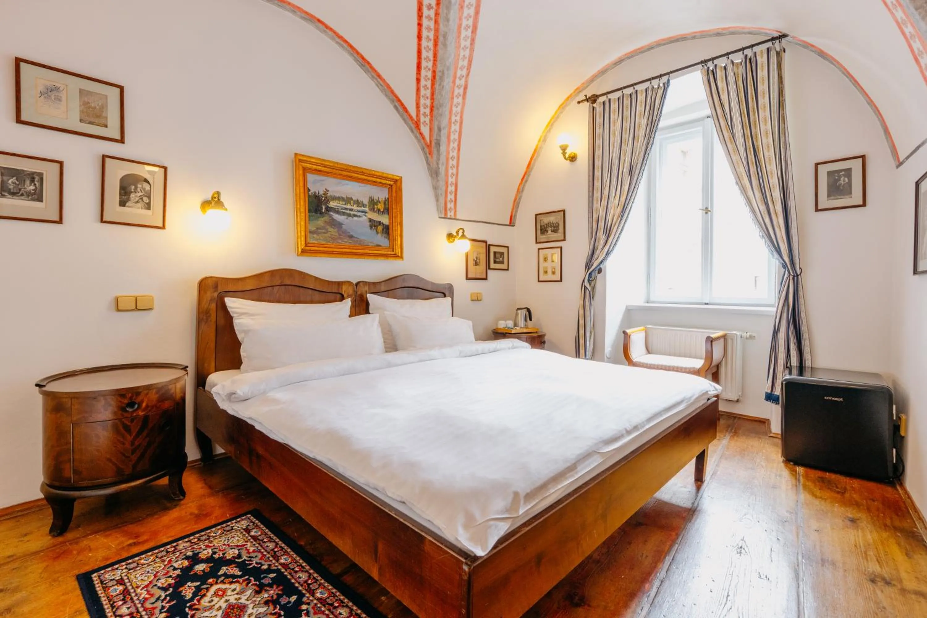 Bed in Hotel Leonardo