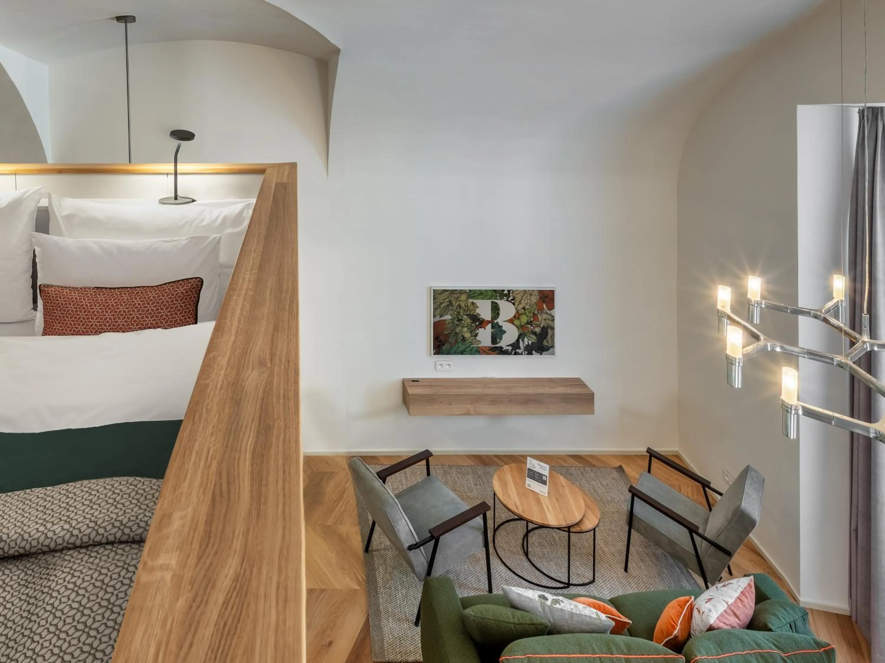 Bed in The Botanist by Adrez