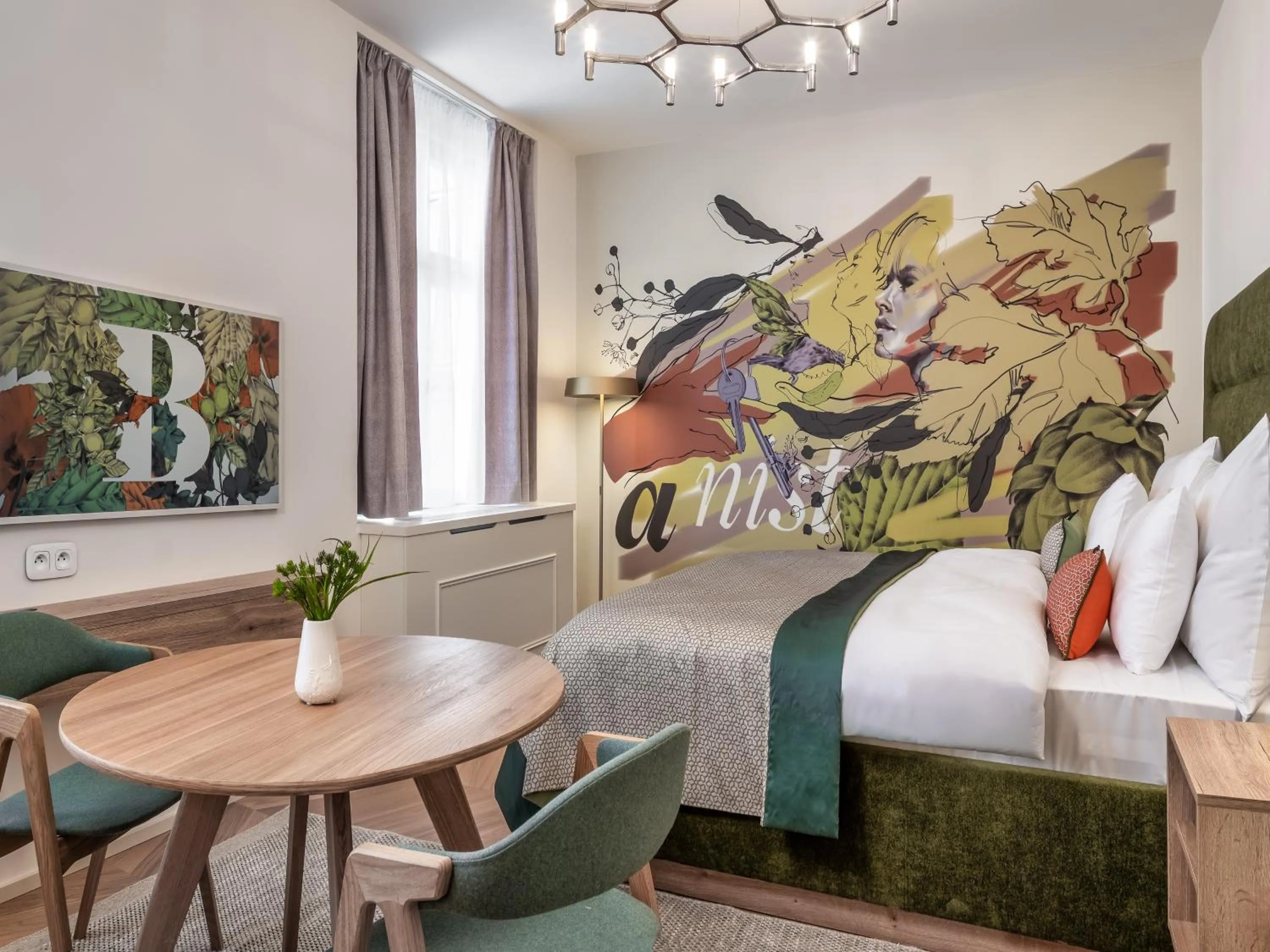 Bed in The Botanist by Adrez