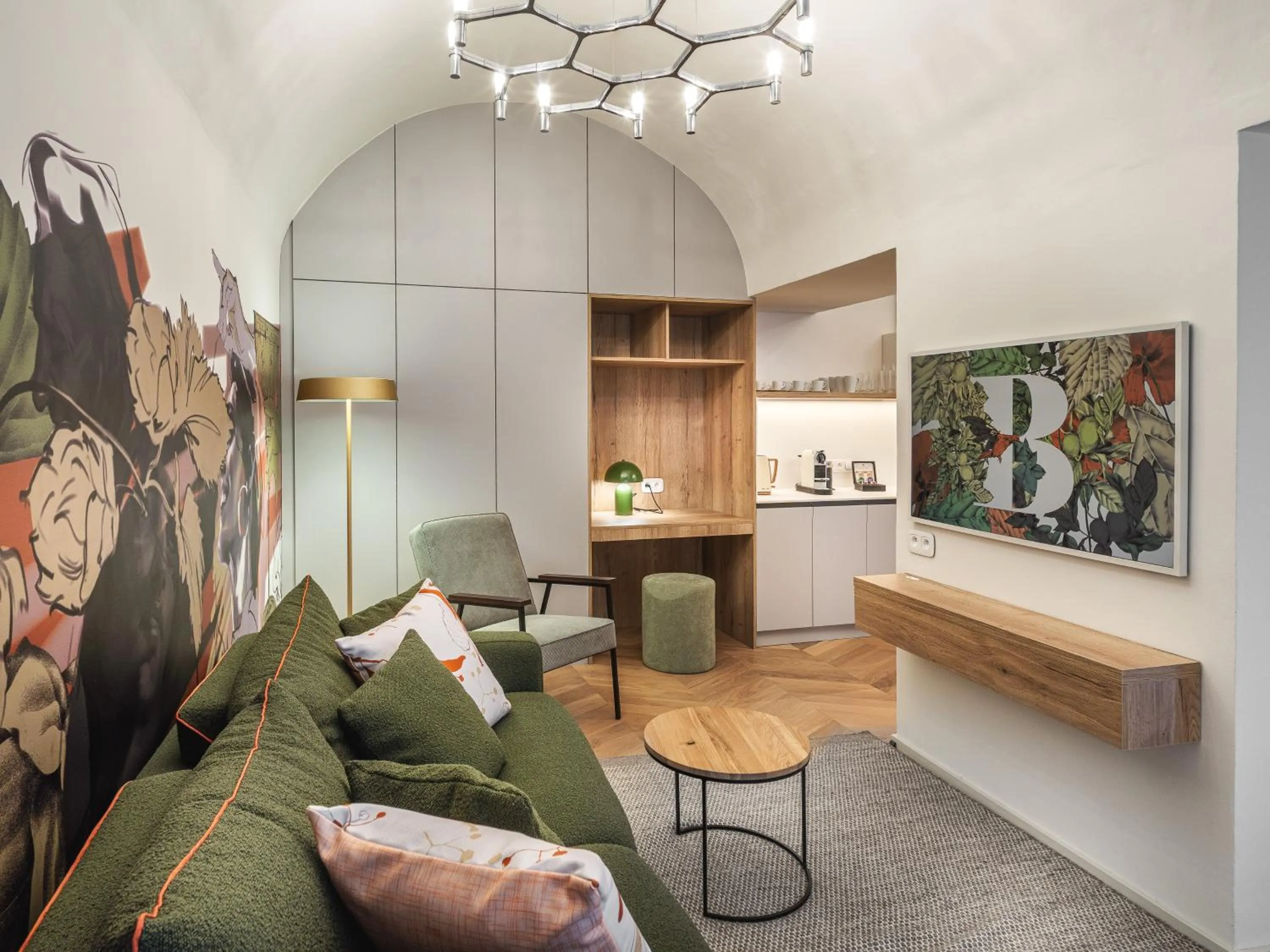 Living room in The Botanist by Adrez