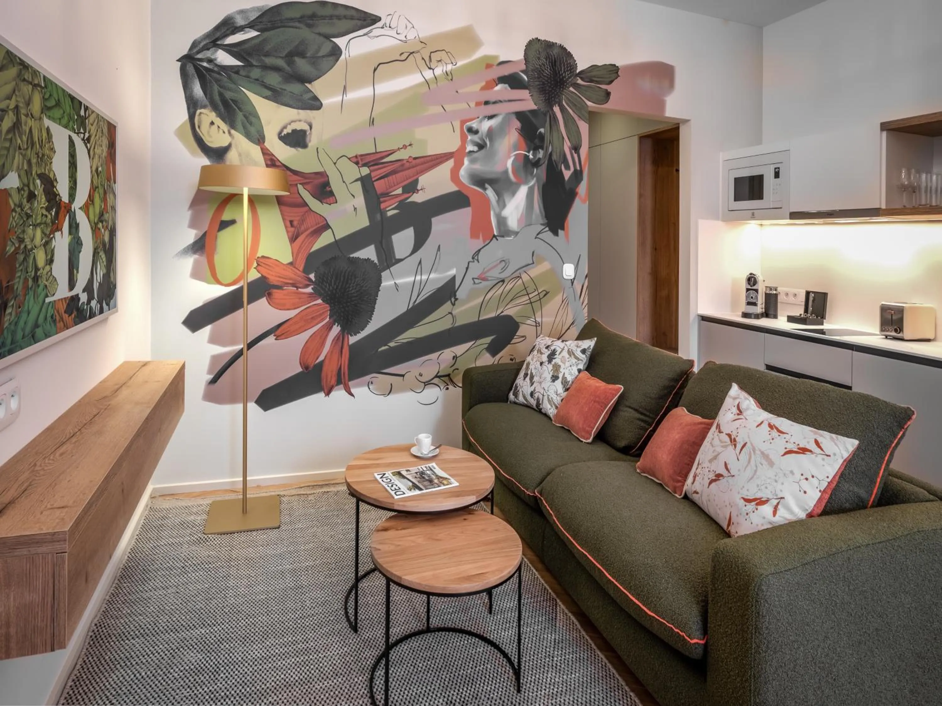 Living room in The Botanist by Adrez