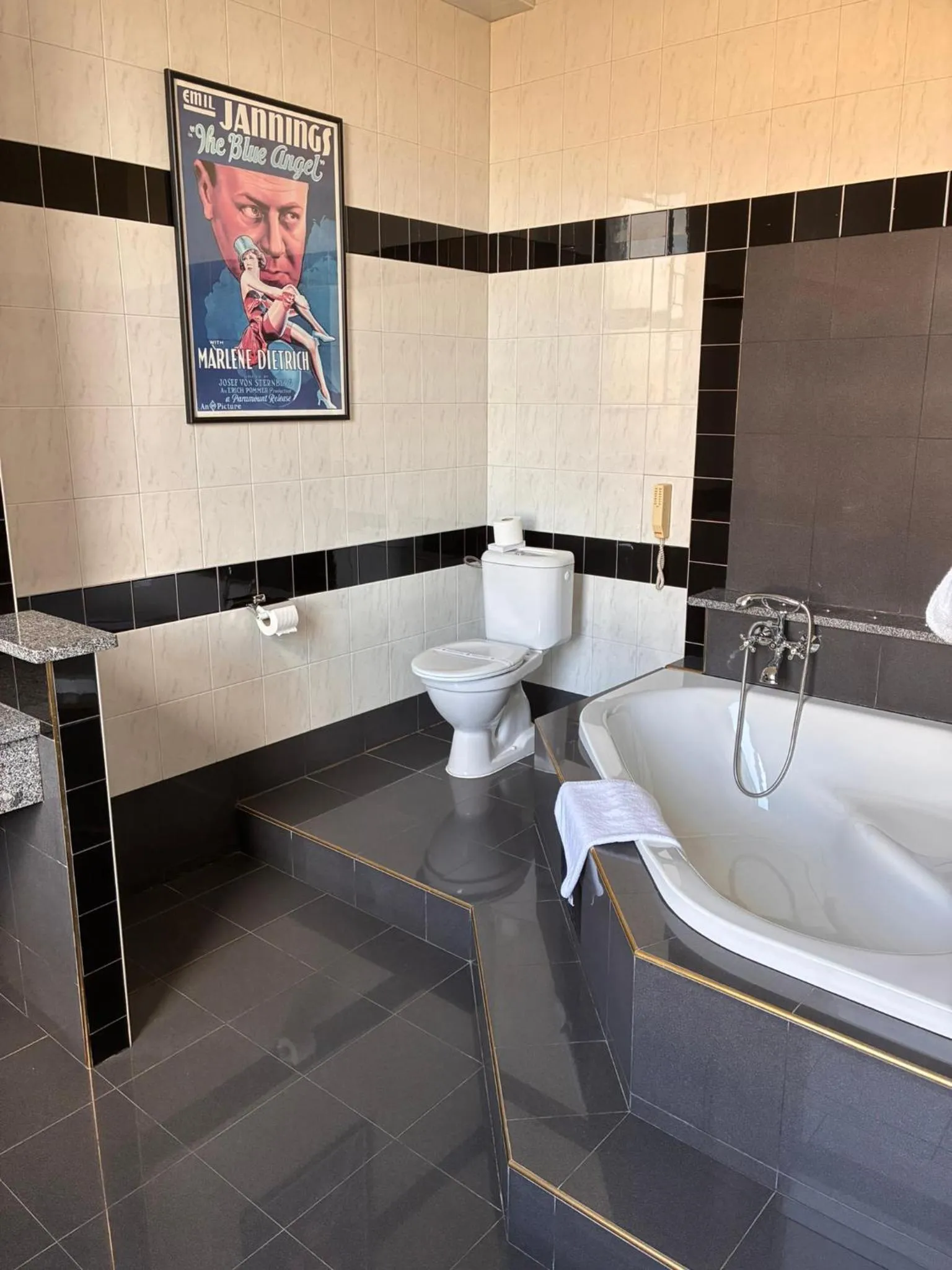 Toilet in Hotel Continental