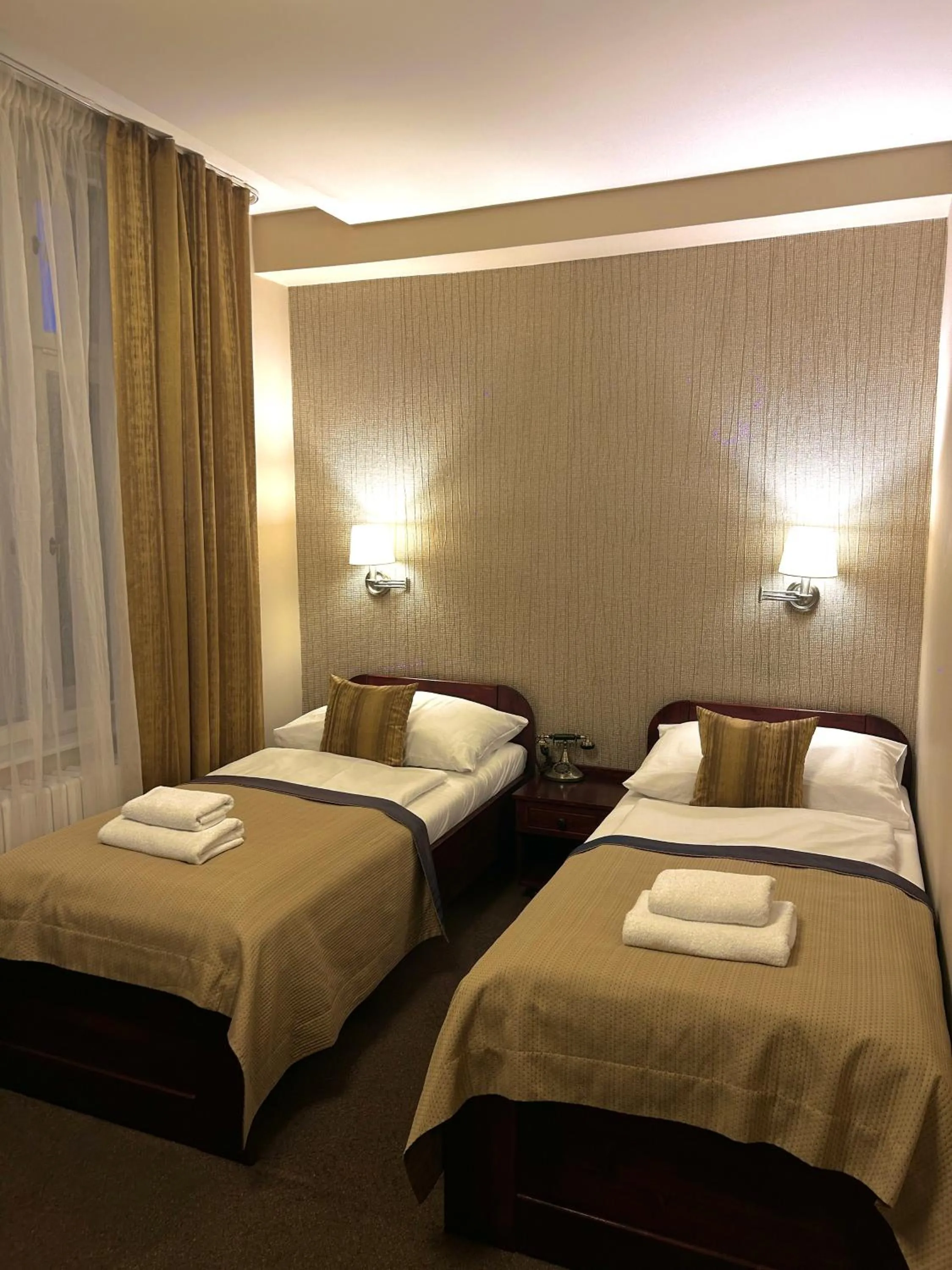 Bedroom, Bed in U Stare Pani - At the Old Lady Hotel