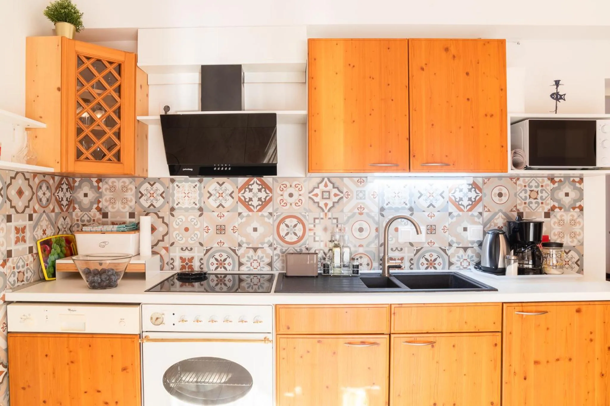 Kitchen or kitchenette in Apartmani Vesna Tuheljske toplice