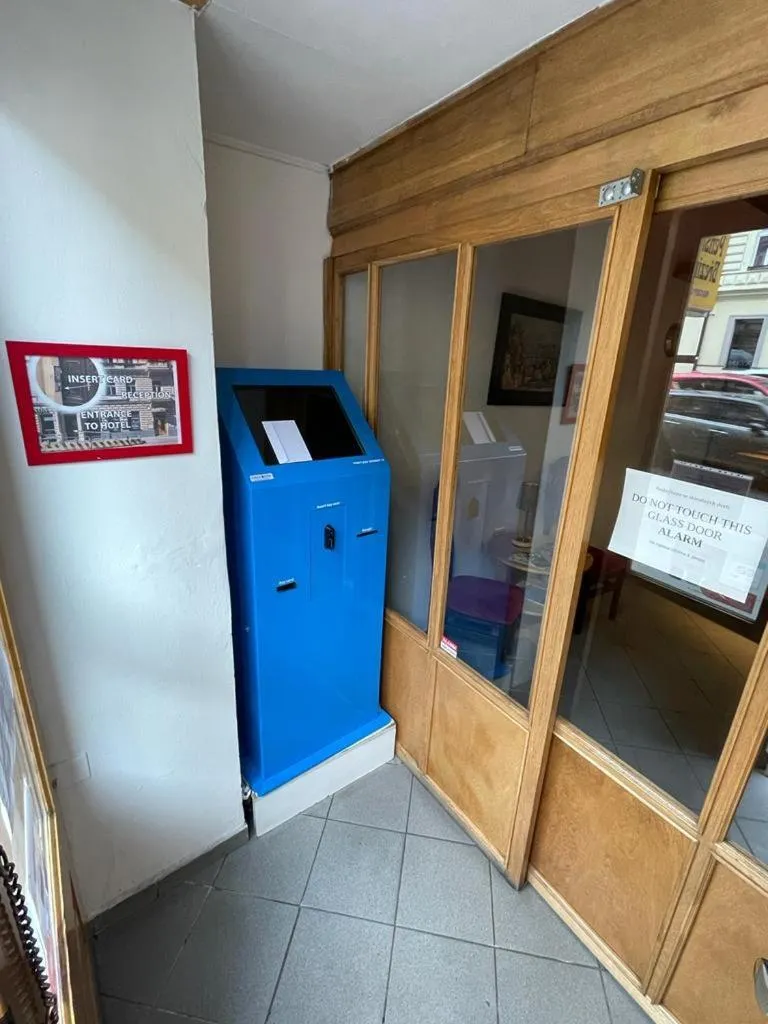 Lobby or reception in Brezina Pension