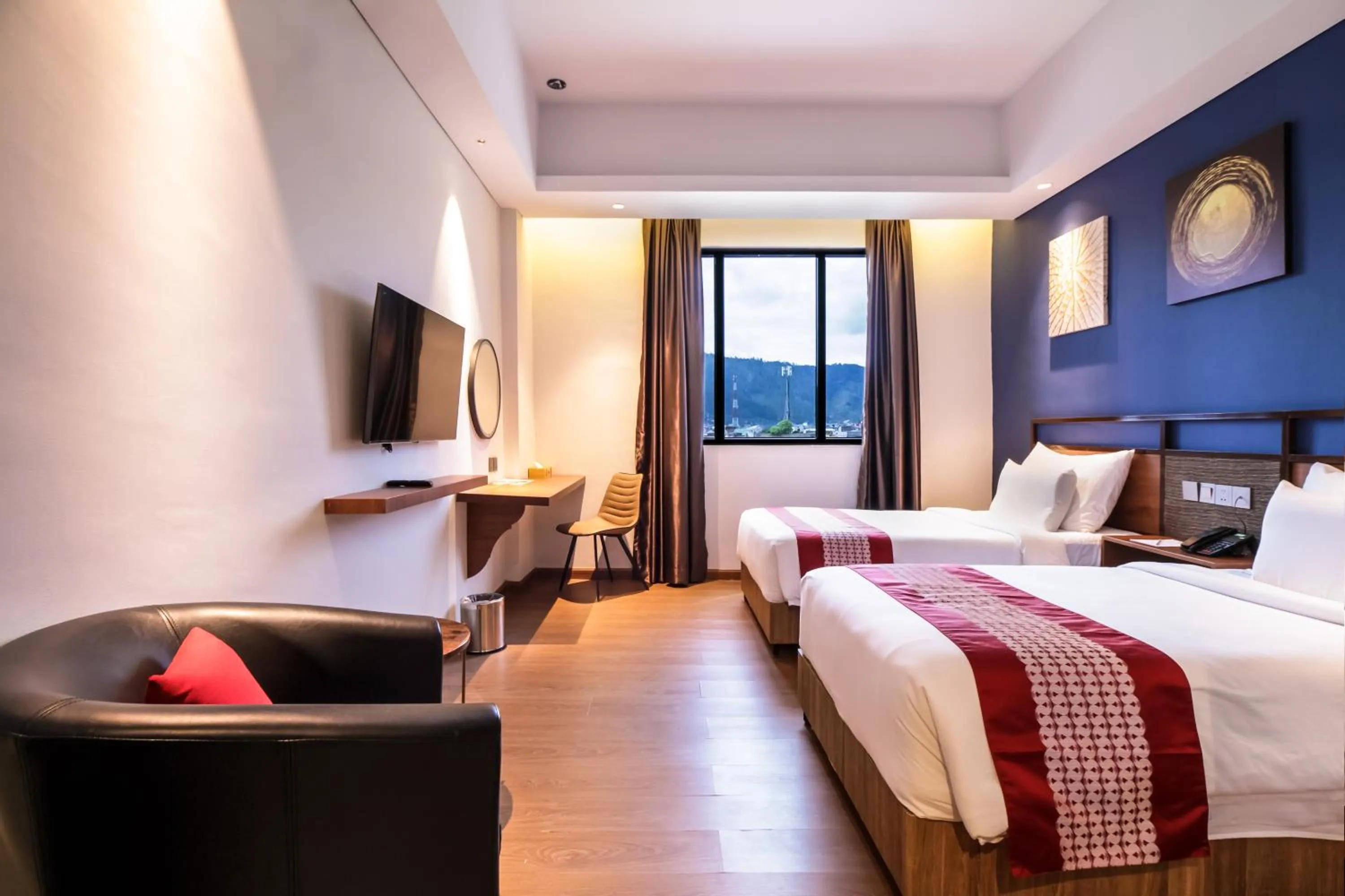 Bed in Parkside Gayo Petro Hotel Takengon