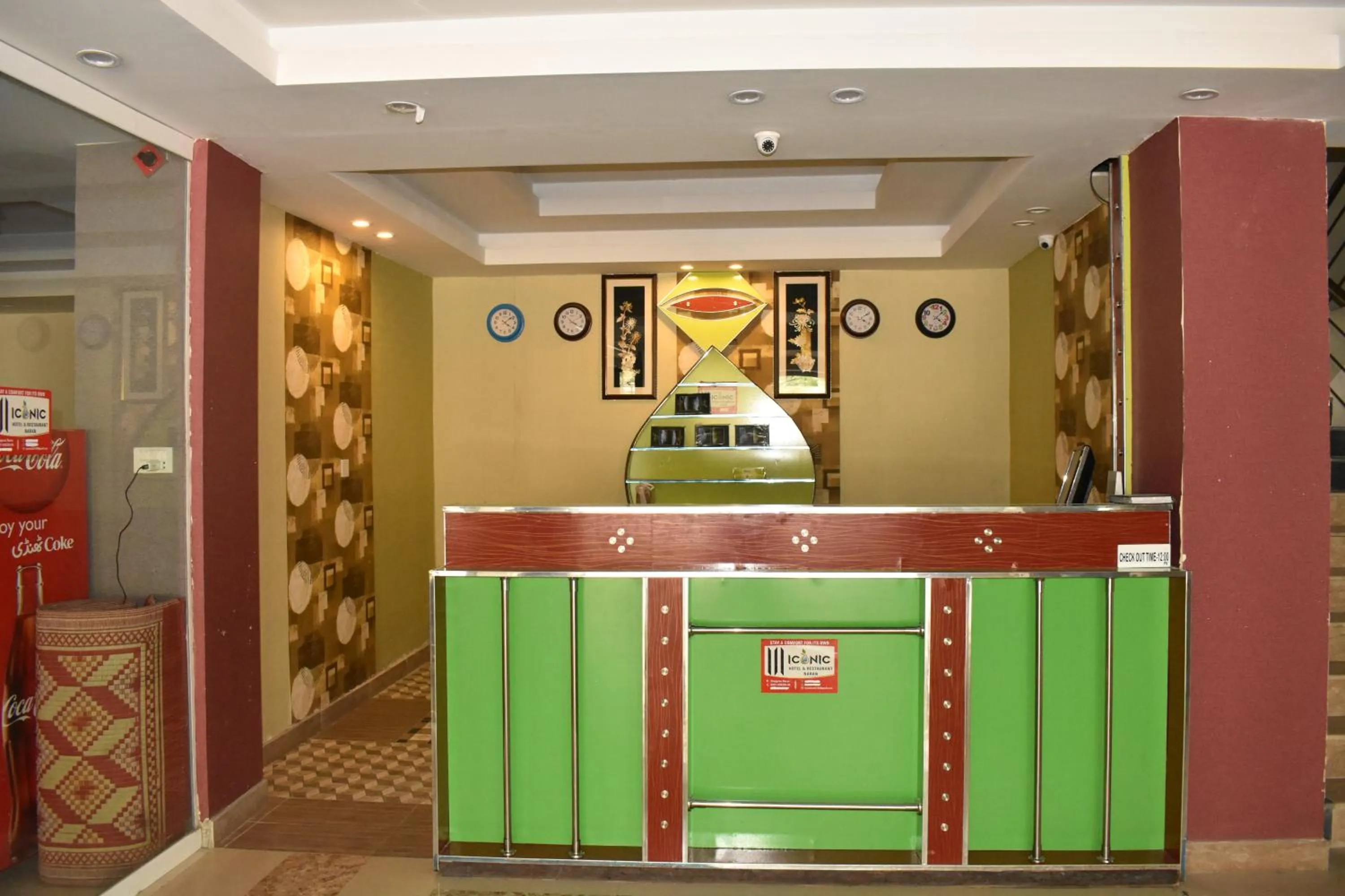 Lobby or reception in Iconic Hotel & Restaurant