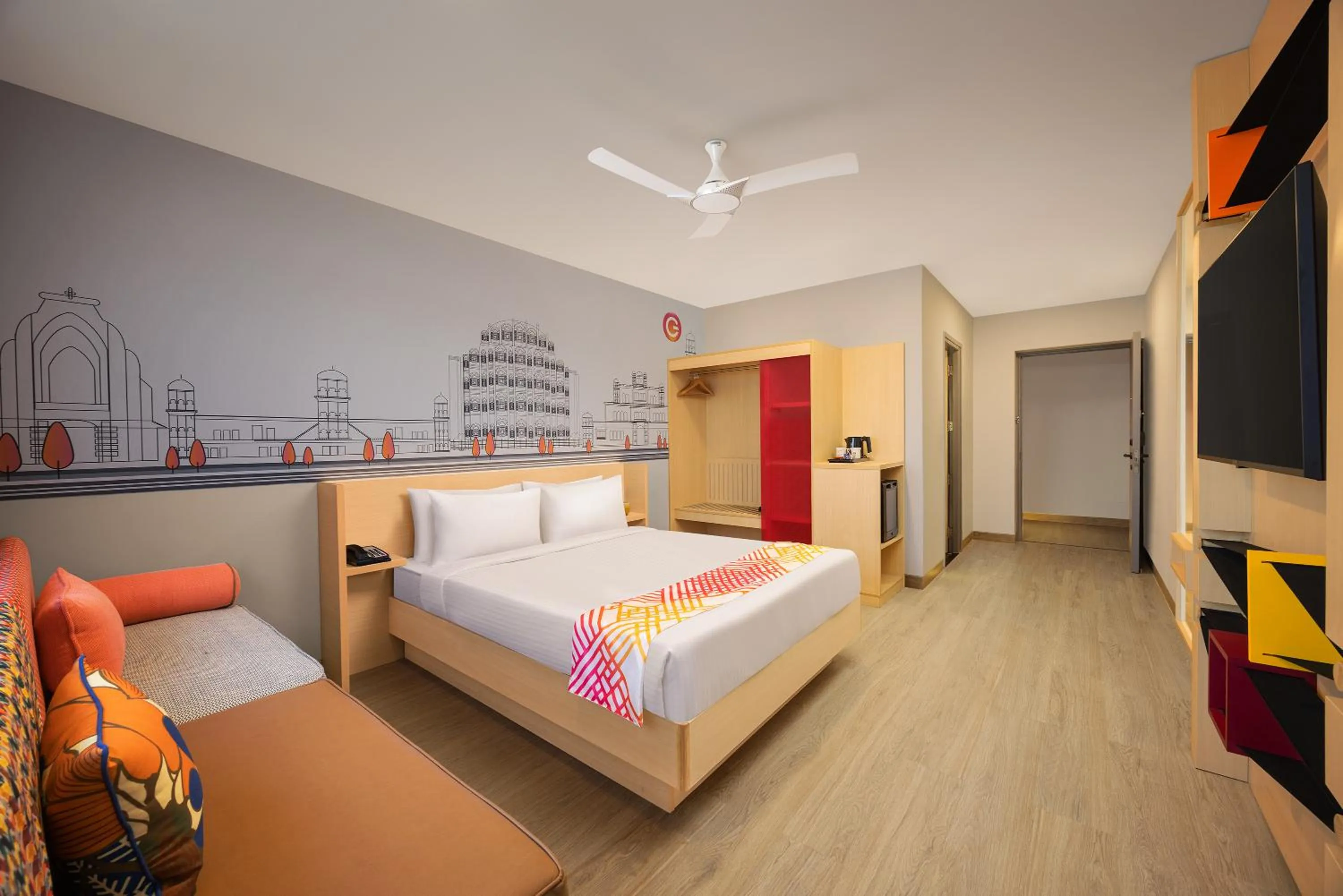 Bed in Ginger Jaipur