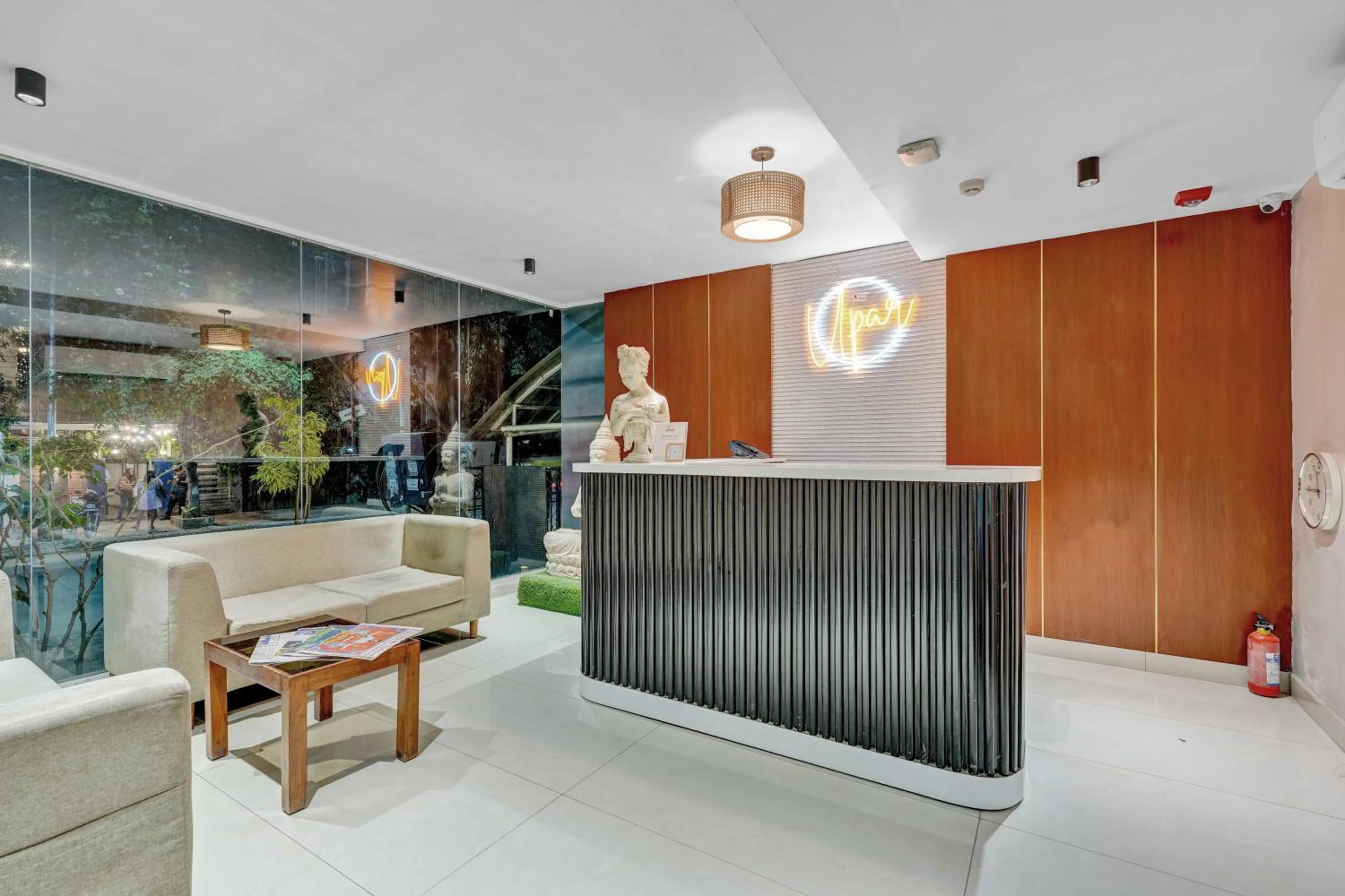 Lobby or reception in UPAR Hotels Indiranagar
