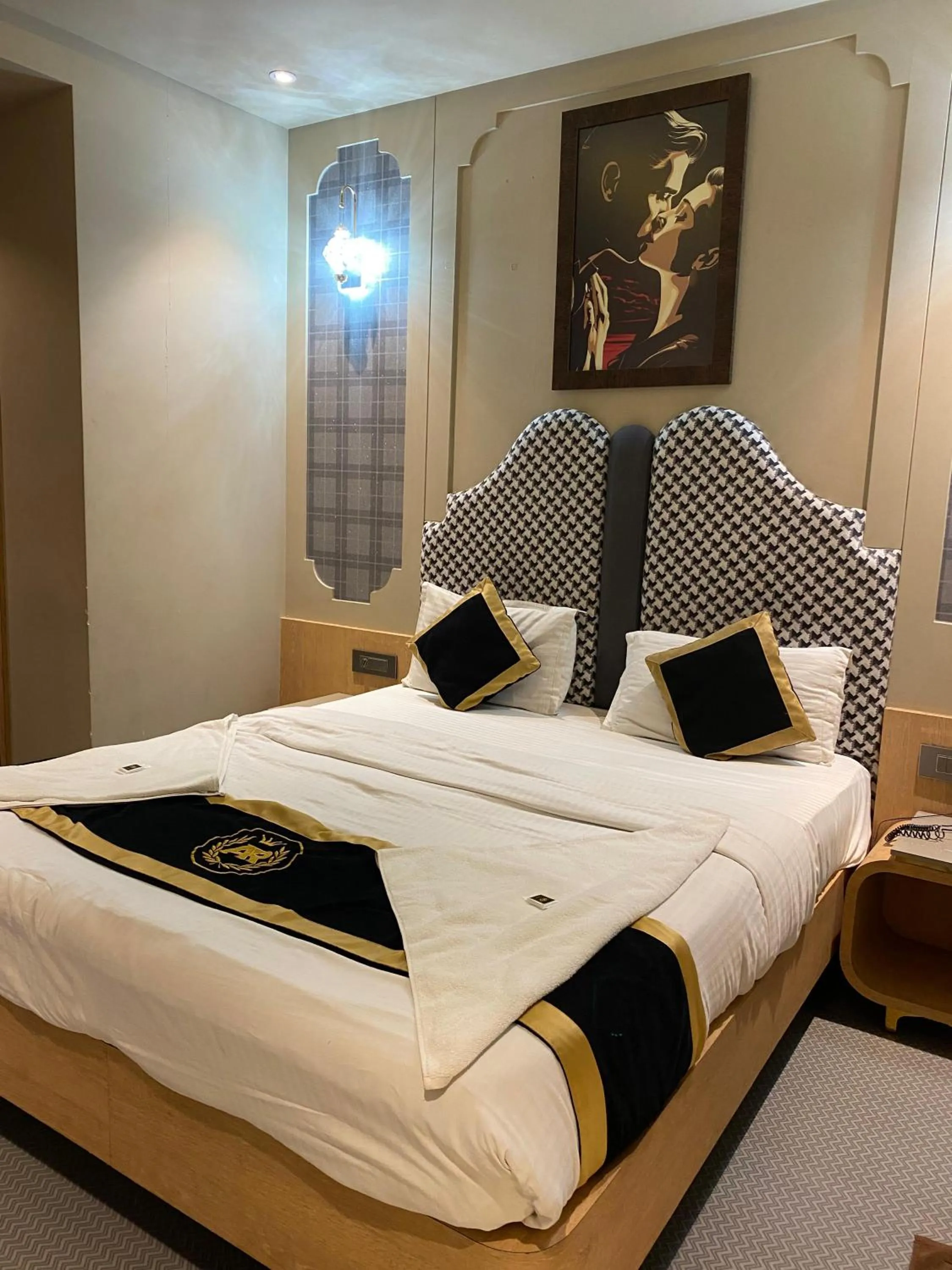 Photo of the whole room, Bed in Hotel AR Residency