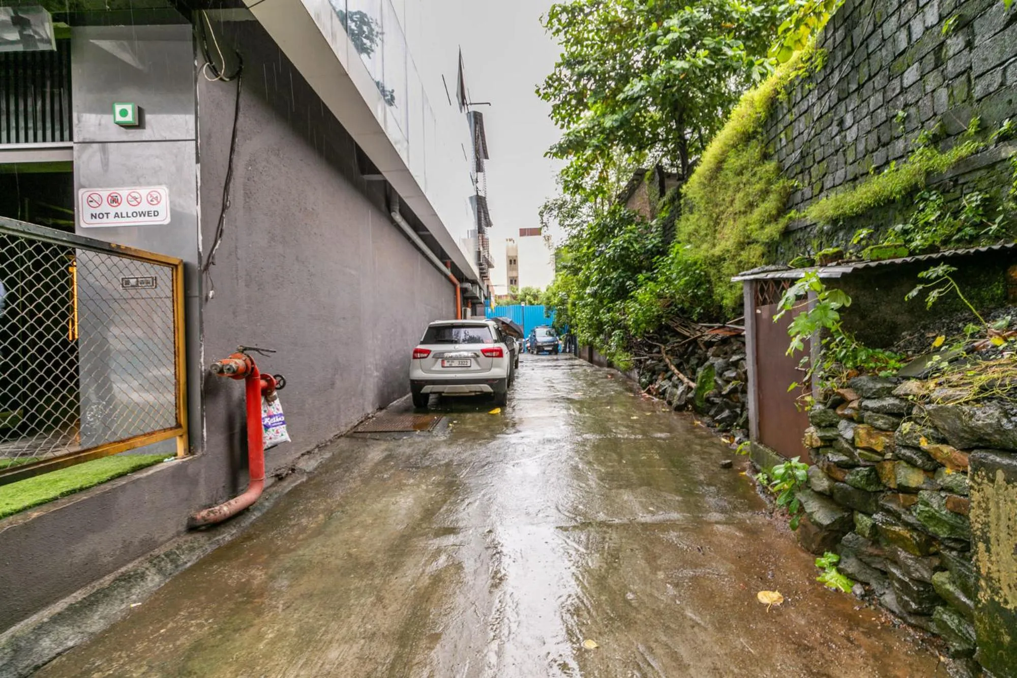 Parking in Hotel AR Residency