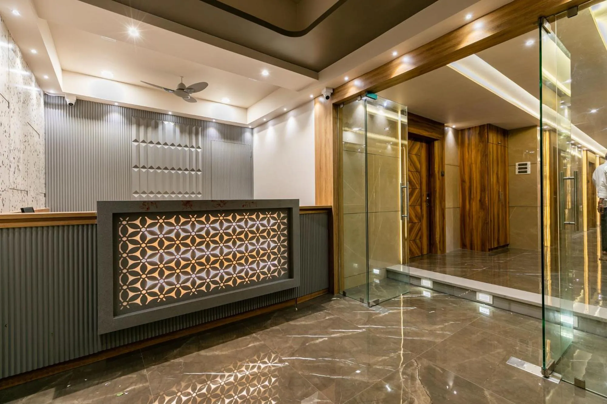 Lobby or reception in Hotel AR Residency