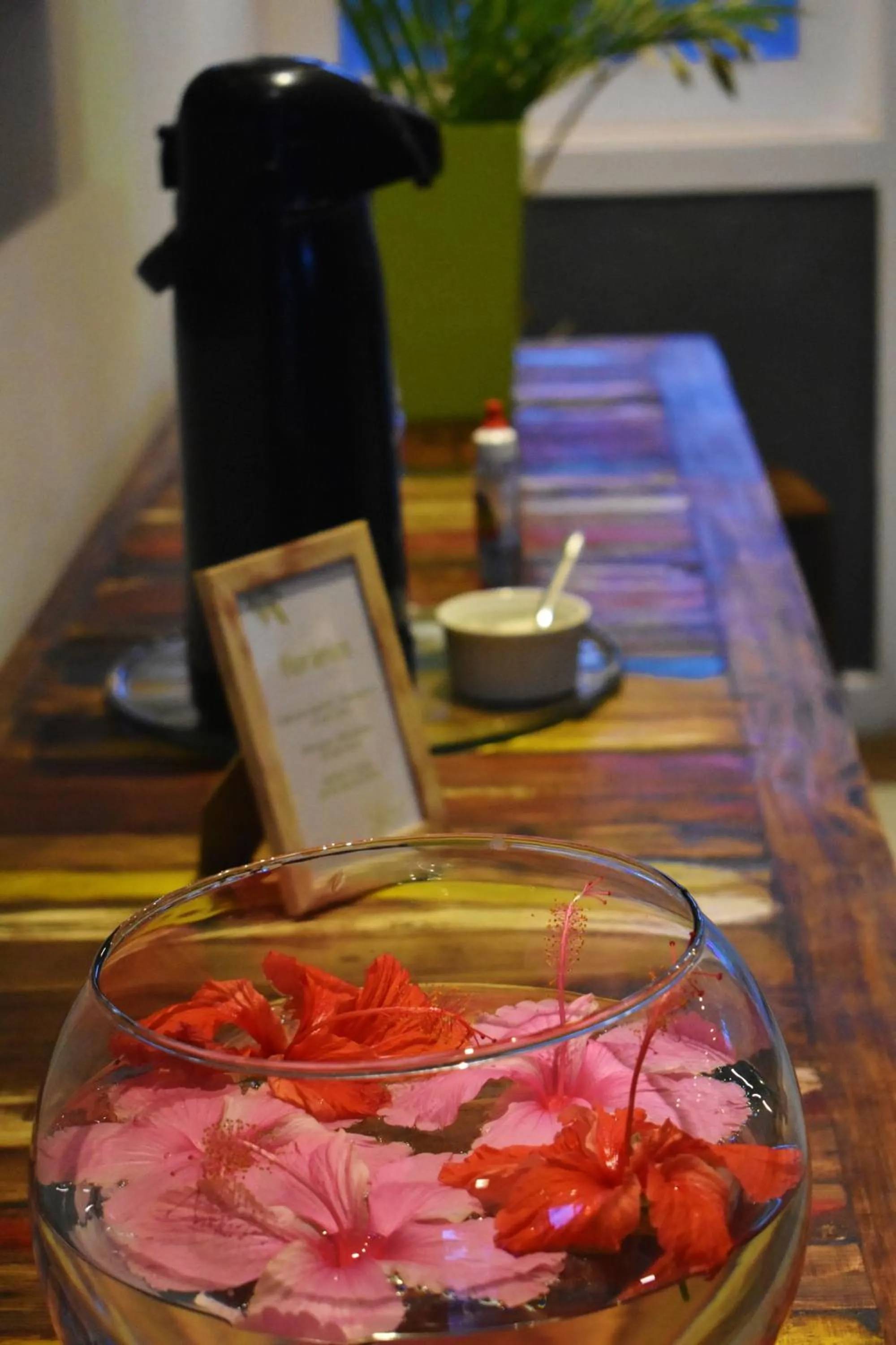 Drinks in Hibiscus Center