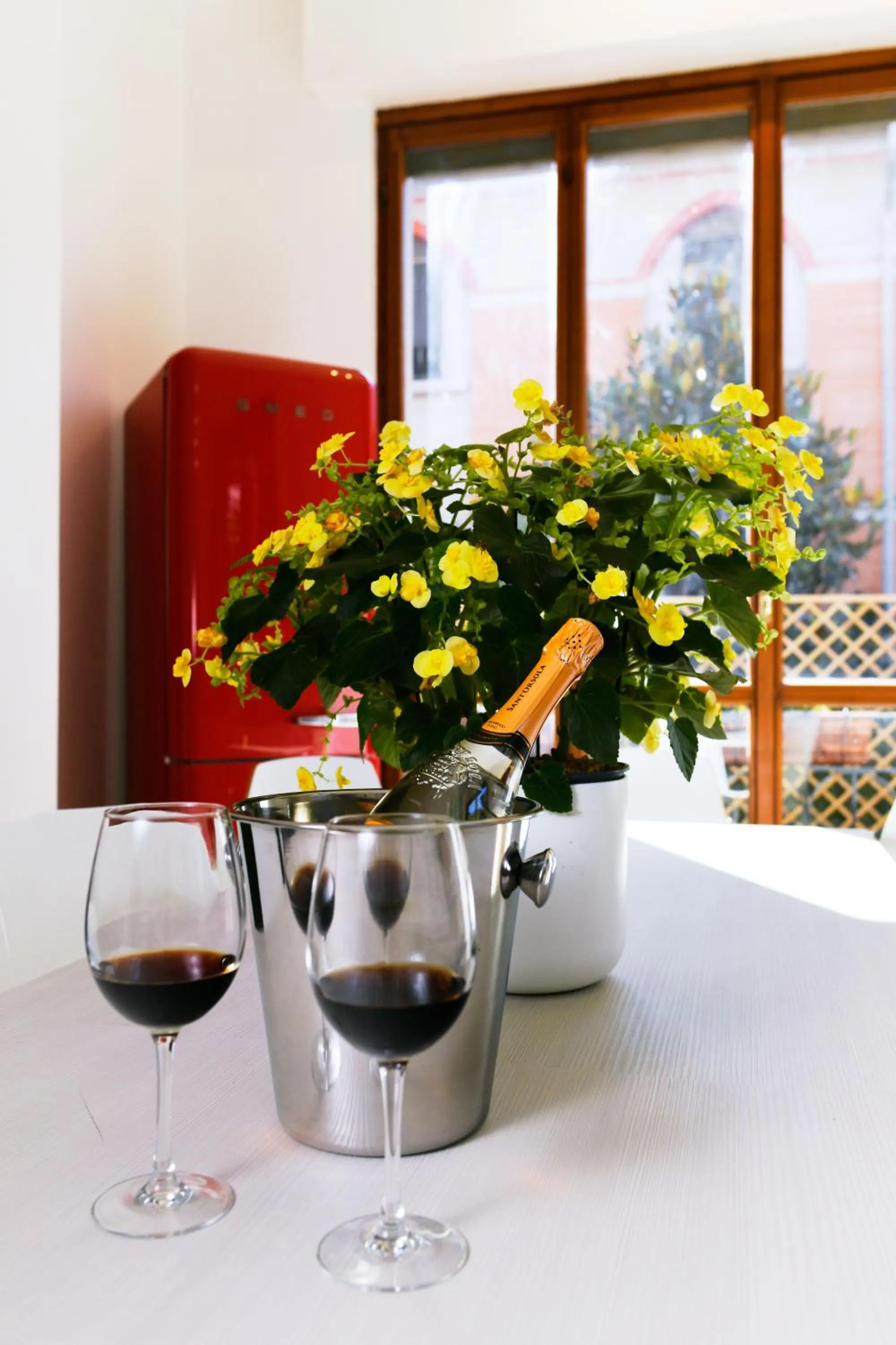 Alcoholic drinks in La Villa bed & breakfast