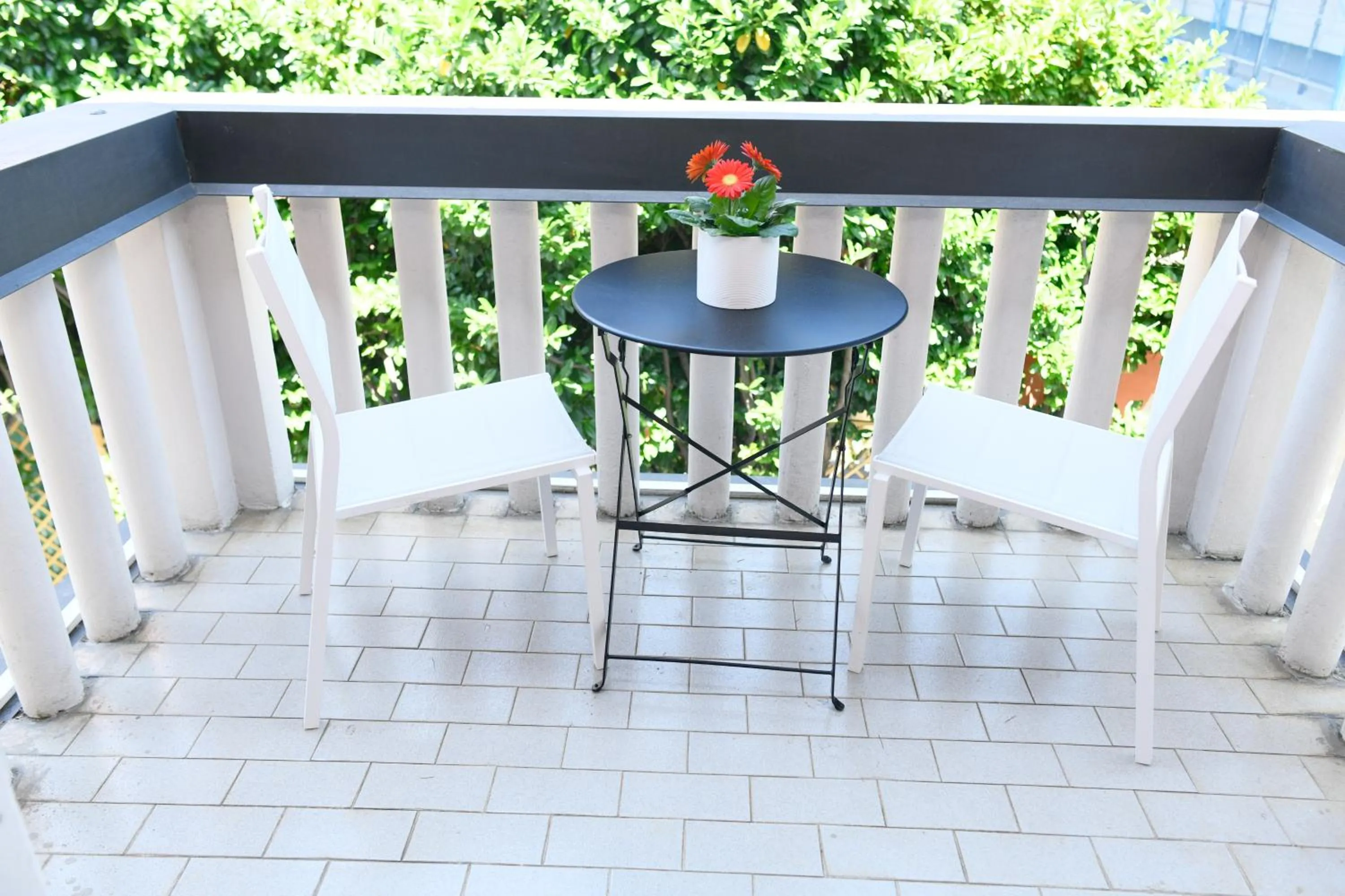 Balcony/Terrace in La Villa bed & breakfast