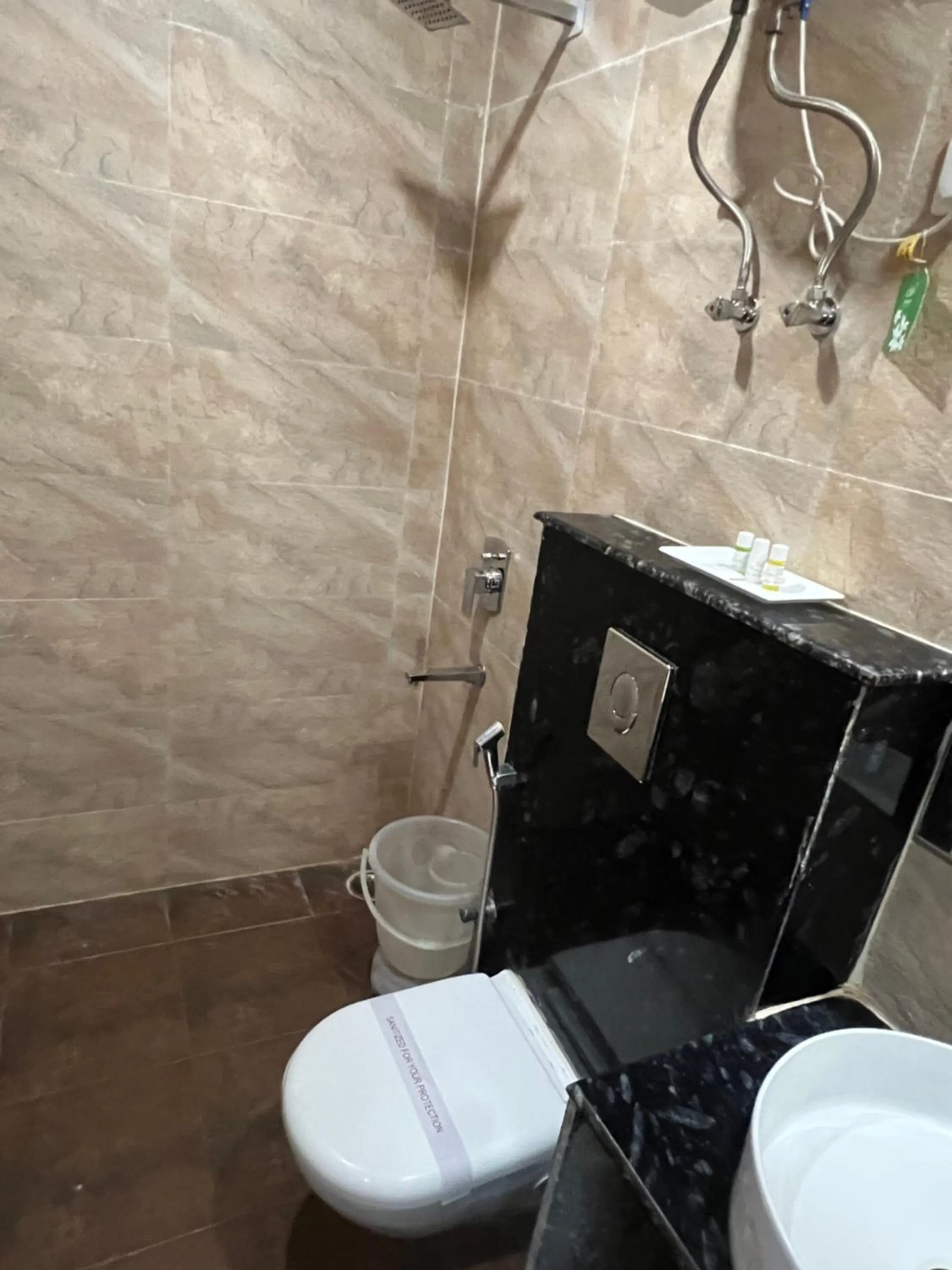 Toilet in Hotel Royal Inn igi