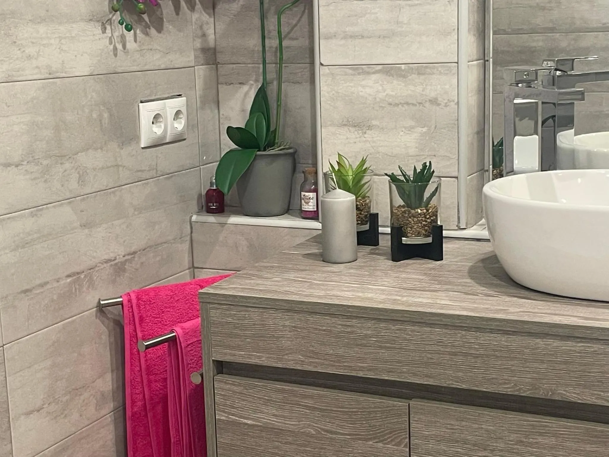 Bathroom in Hervas Centro Apartamento IDEAL FAMILIAS 6 adultos y 2 niños-