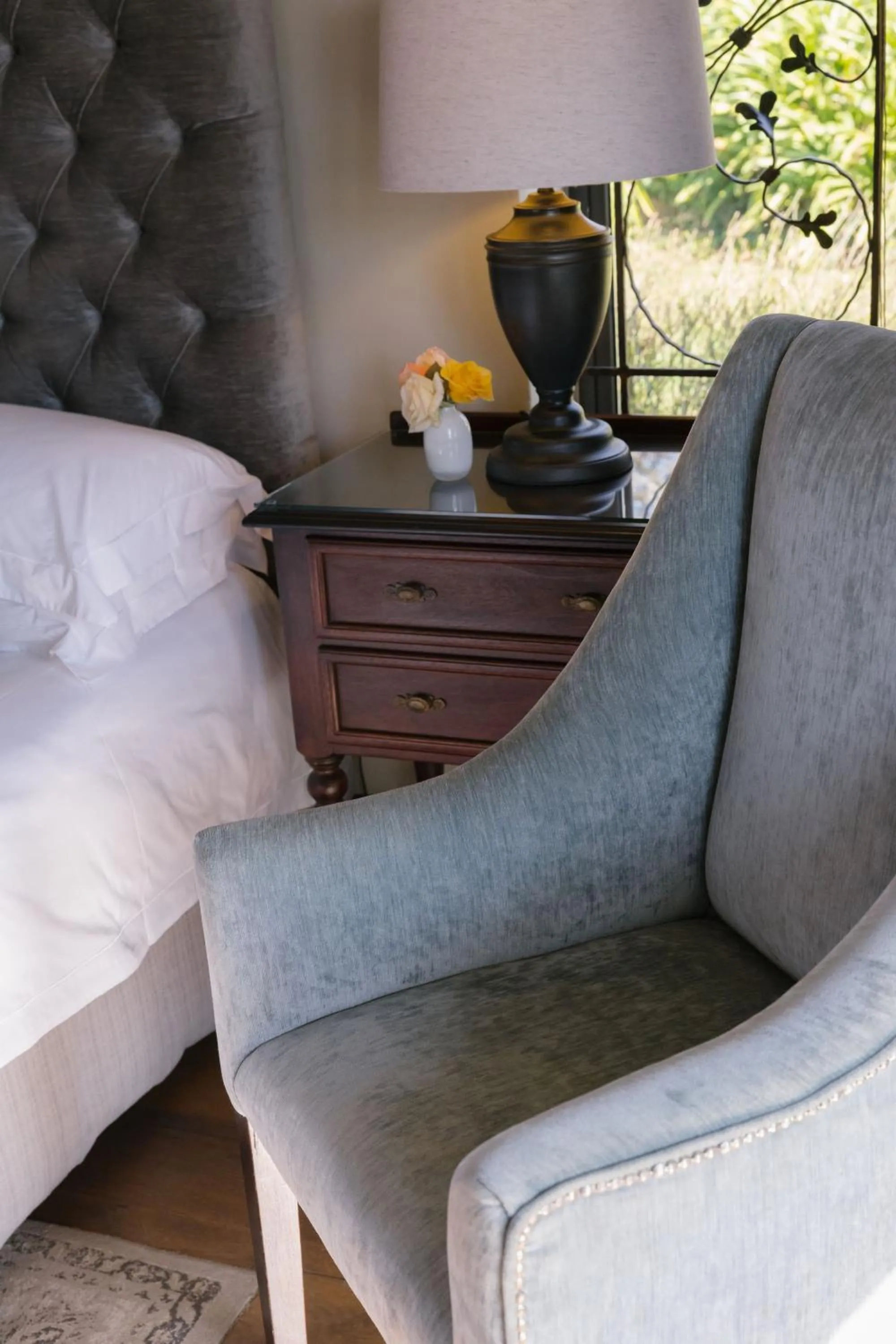 Bedroom in Under Oaks Guesthouse