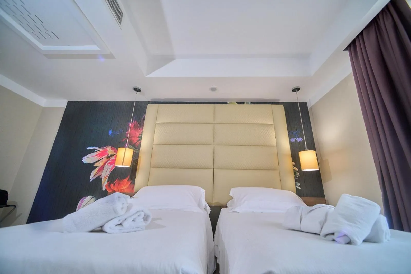 Bed in PARK HOTEL LE DUNE DI GIOVINO