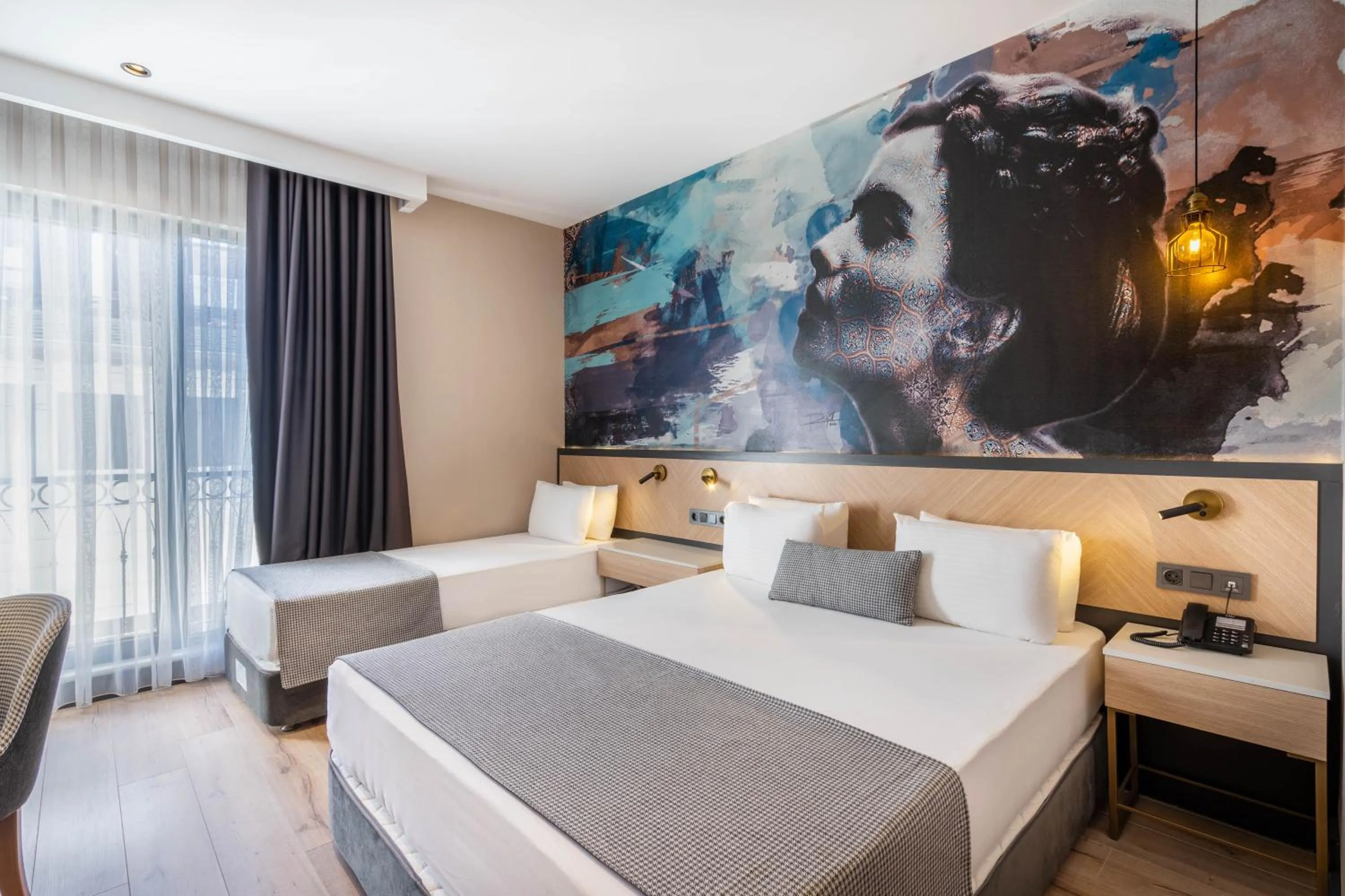 Bed in Ni Hotel Lara