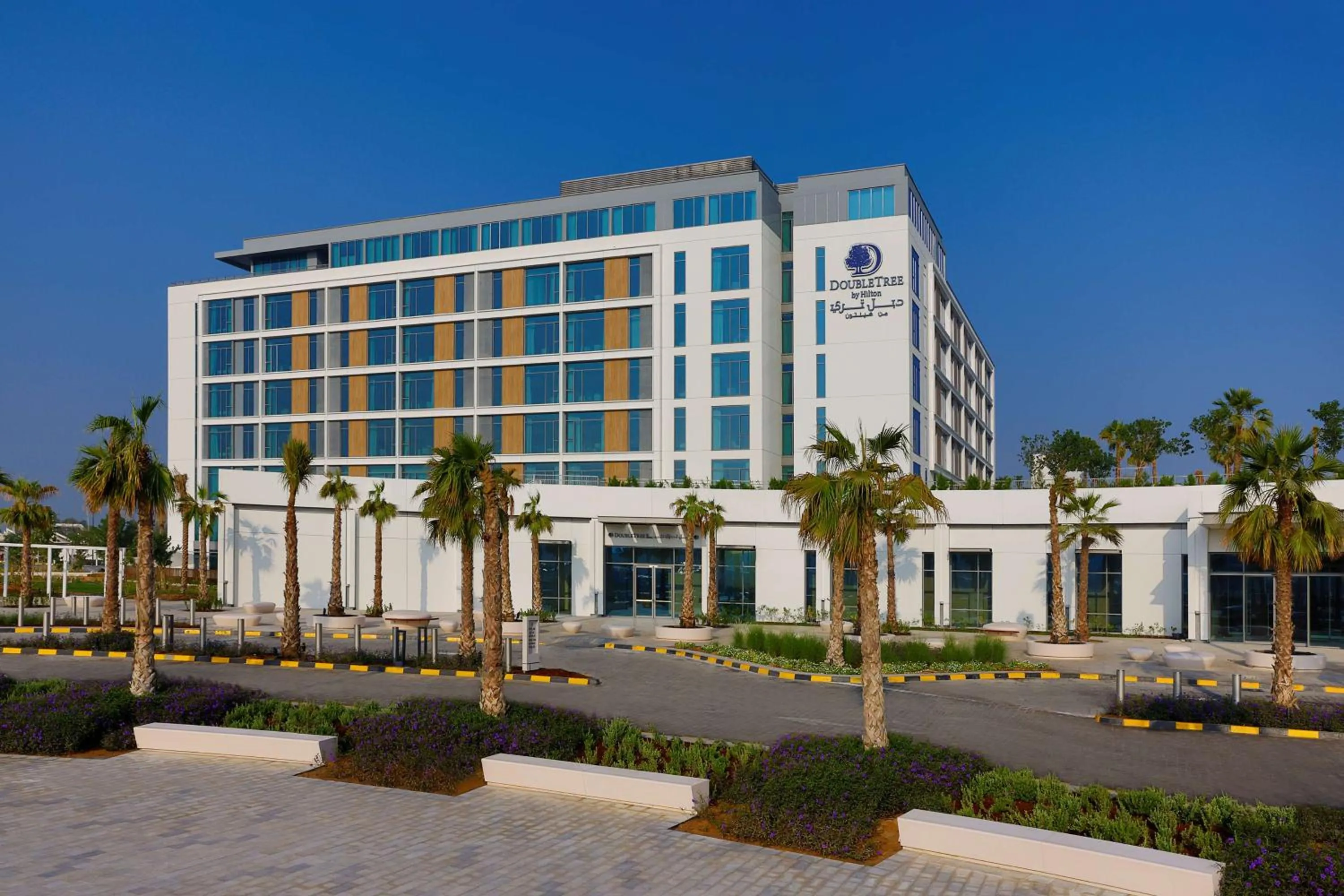 Property building in Doubletree By Hilton Abu Dhabi Yas Island Residences