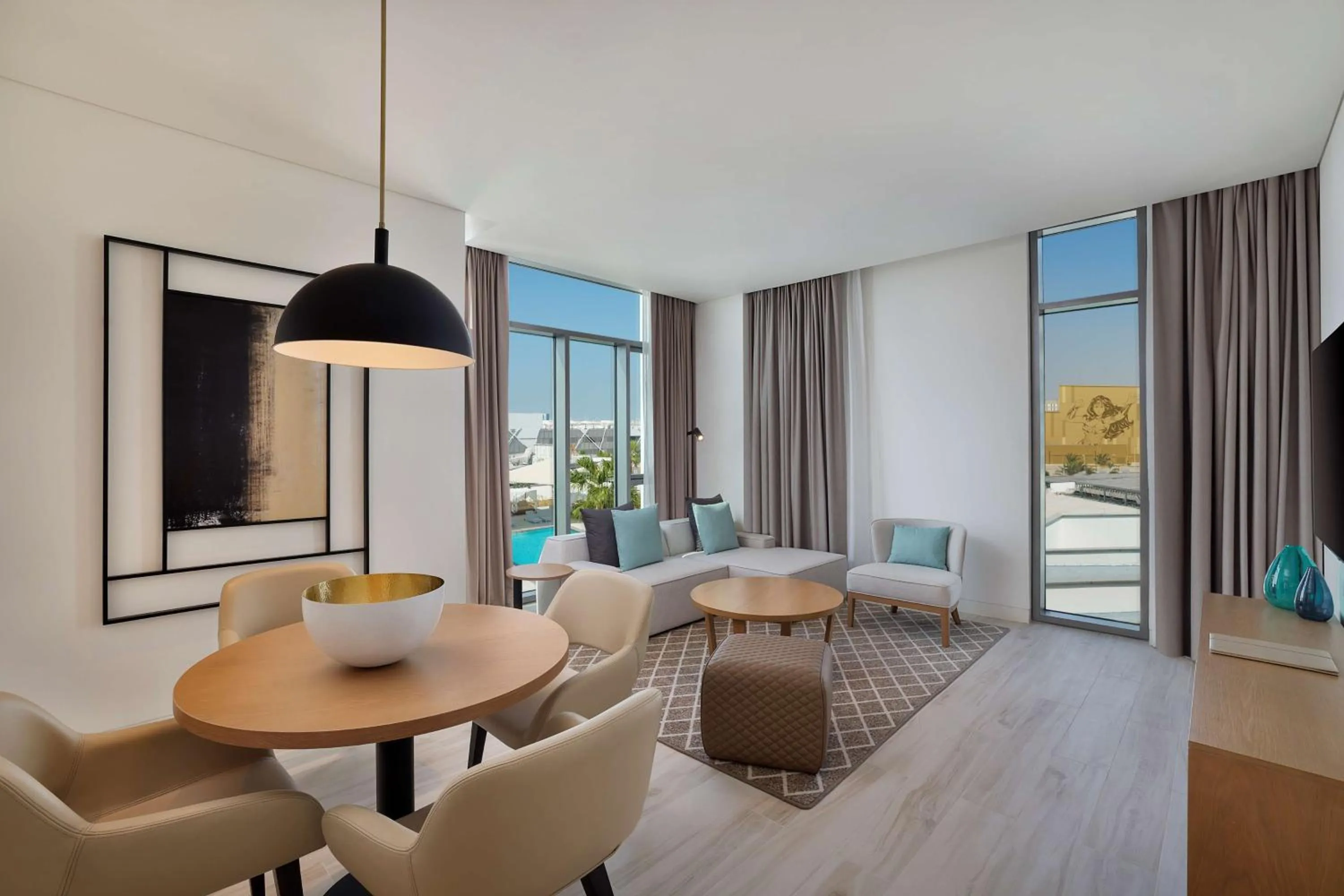 Bedroom in Doubletree By Hilton Abu Dhabi Yas Island Residences