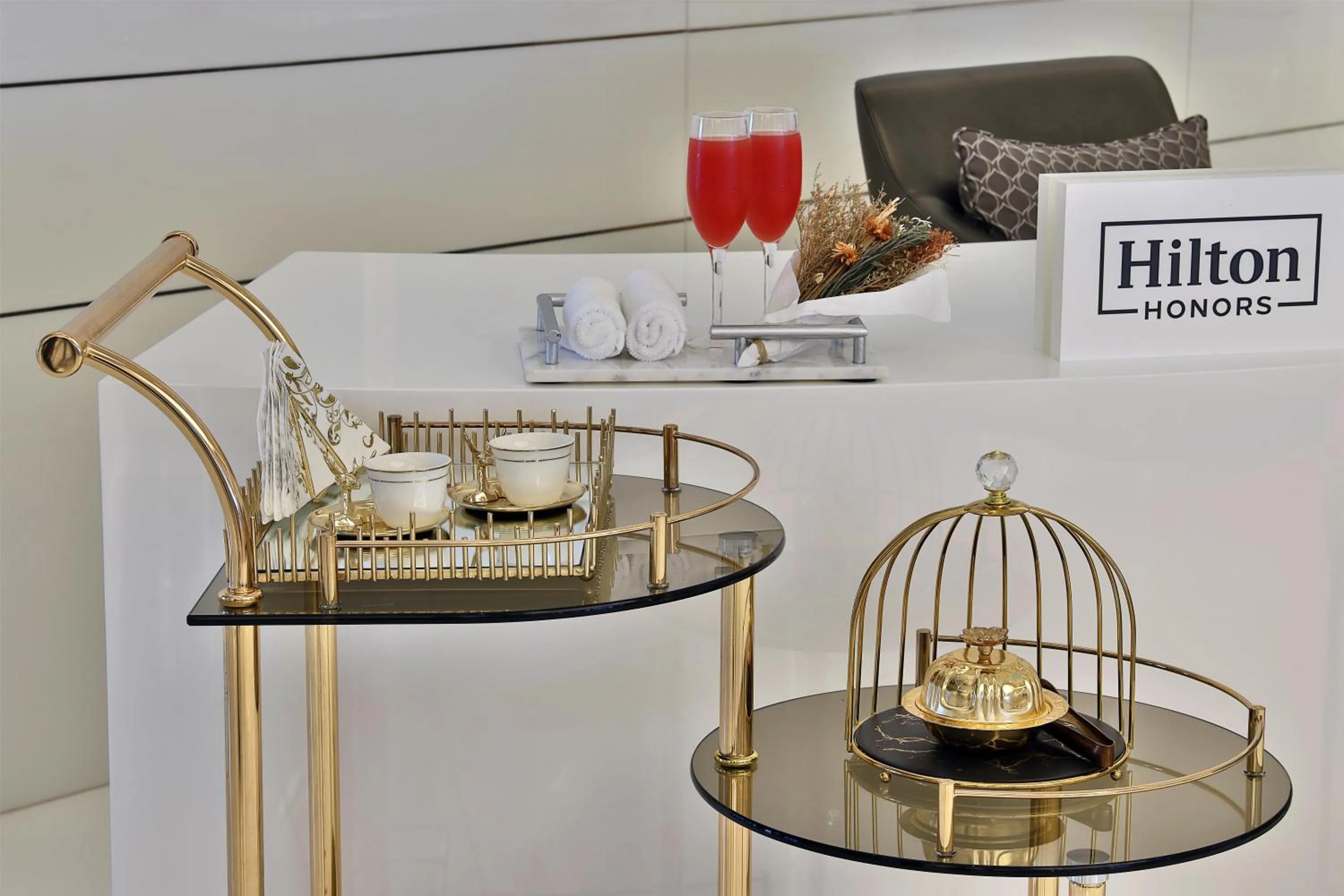 Lobby or reception in Hilton Dubai Palm Jumeirah