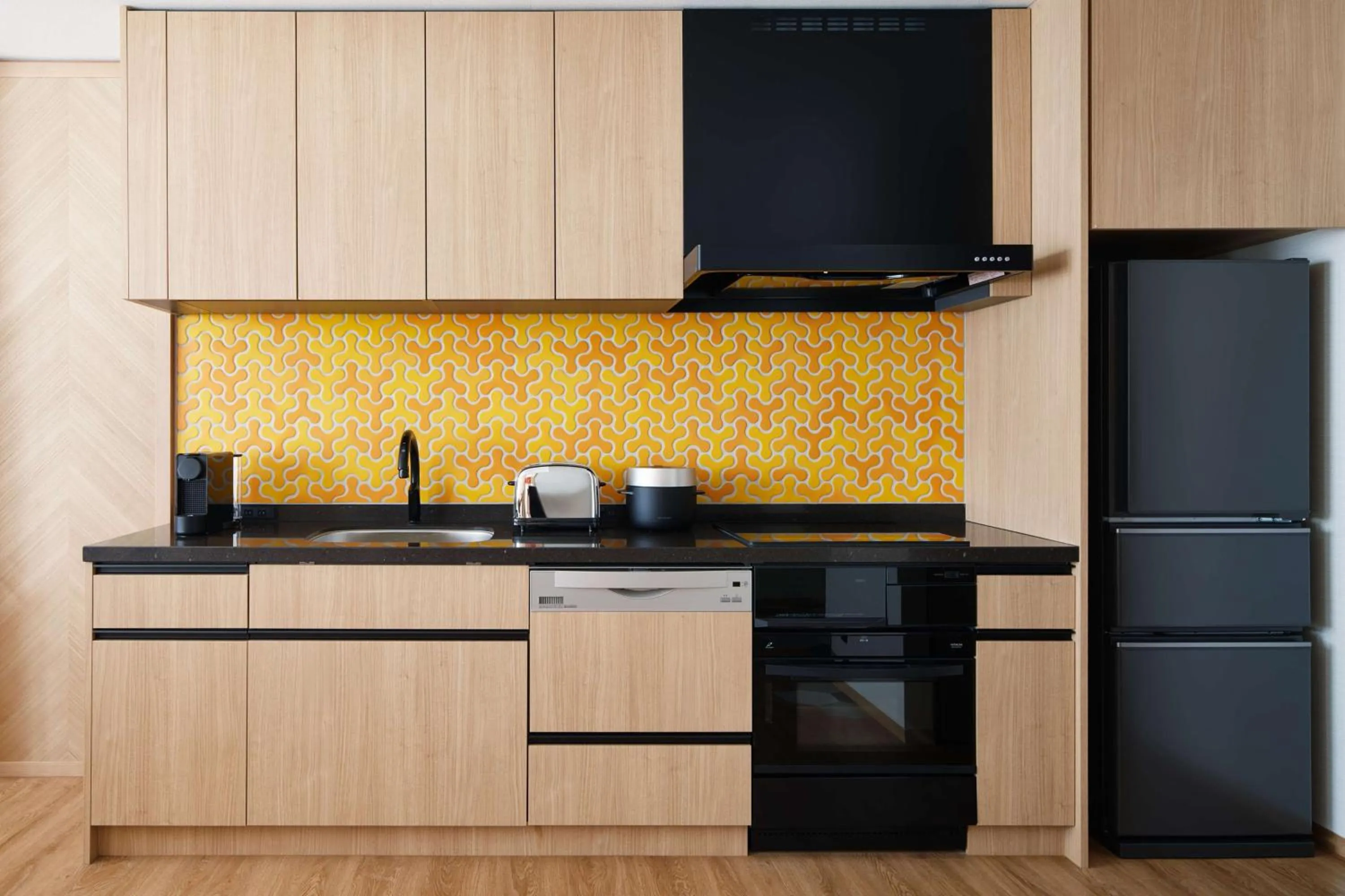 Kitchen or kitchenette in Hilton Club The Beach Resort Sesoko