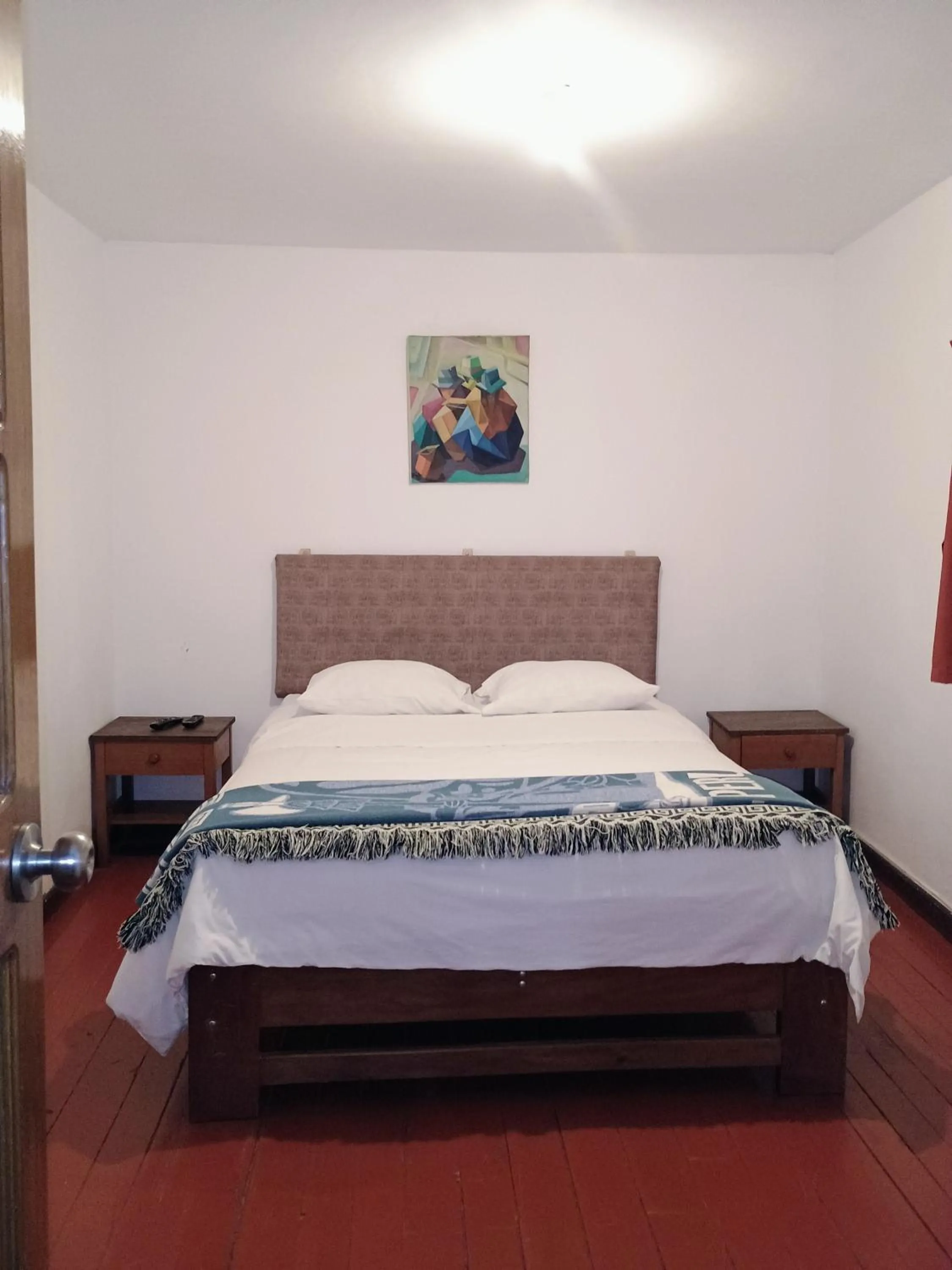 Bed in Posada Catama INN