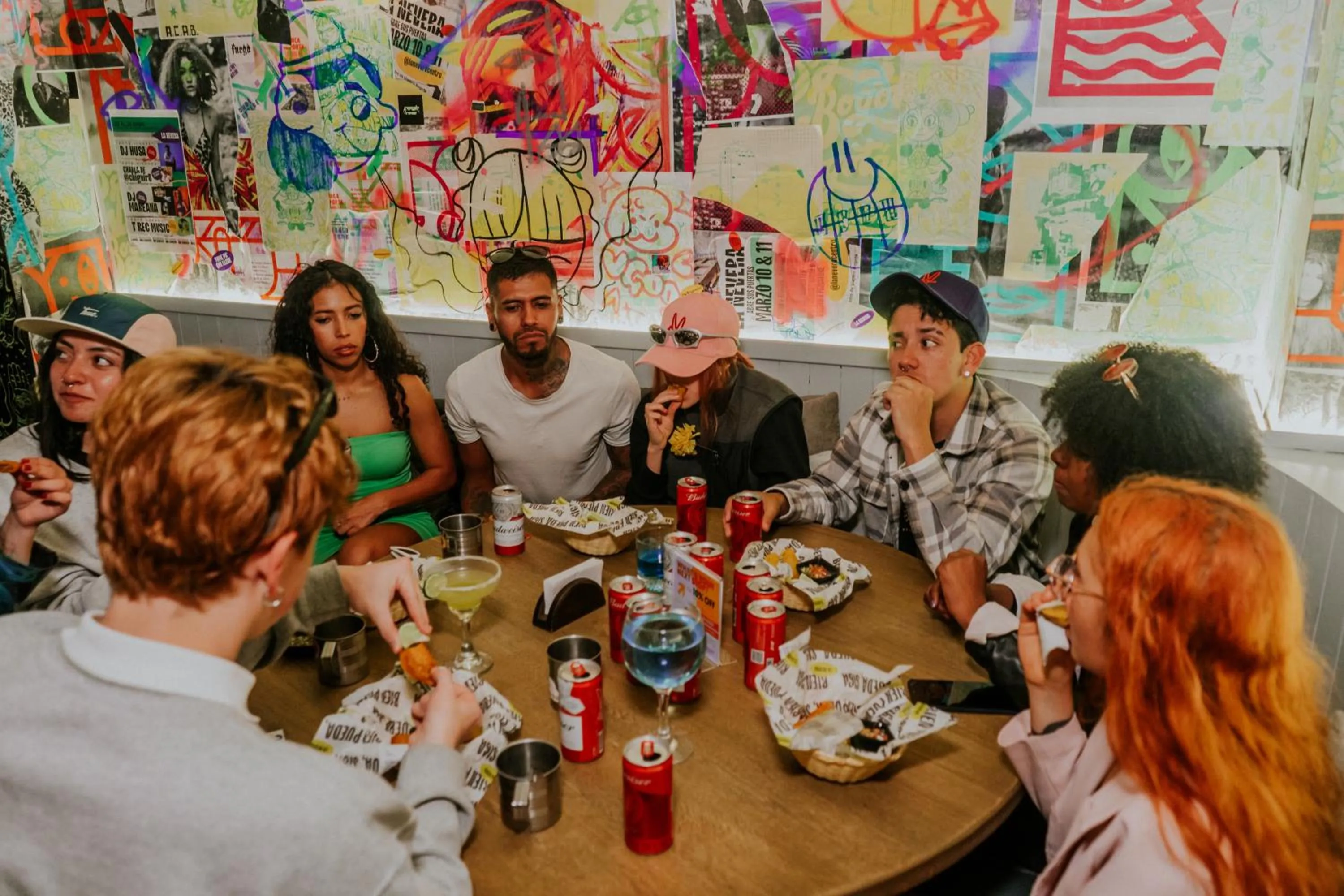 Restaurant/places to eat in Viajero Bogotá Hostel & Spa