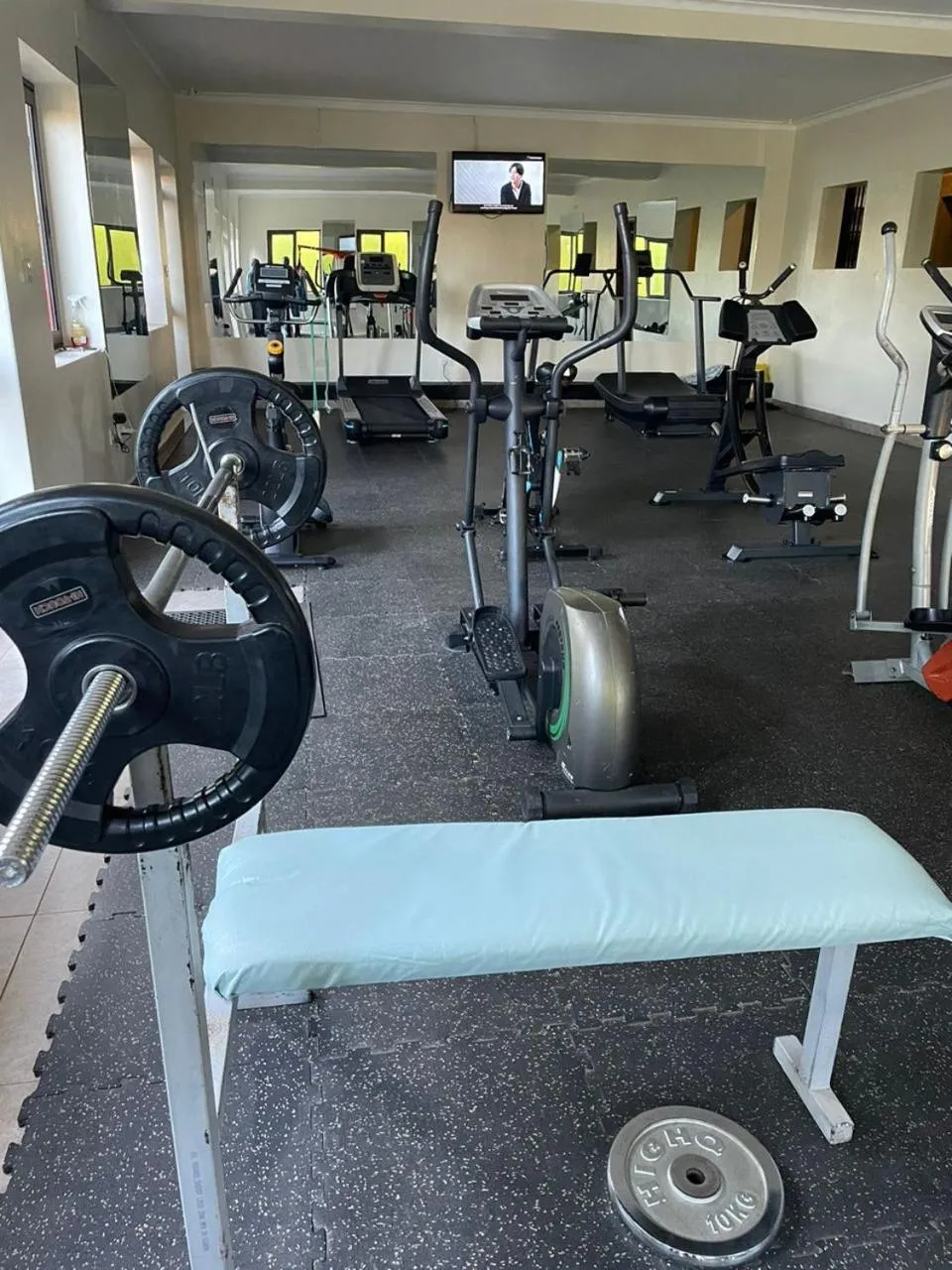Fitness centre/facilities in Greenyard Beach Hotel