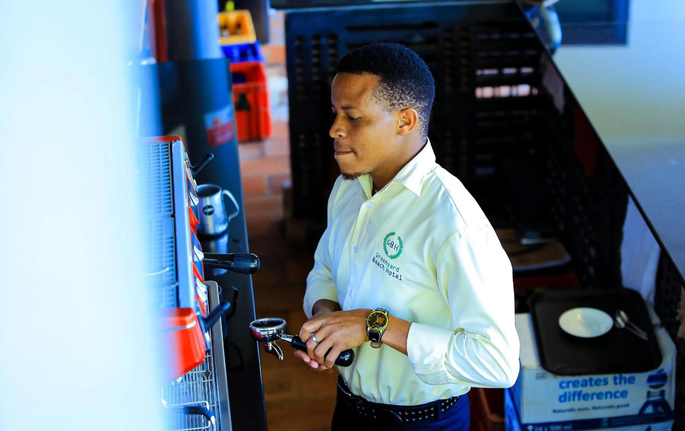 Staff in Greenyard Beach Hotel