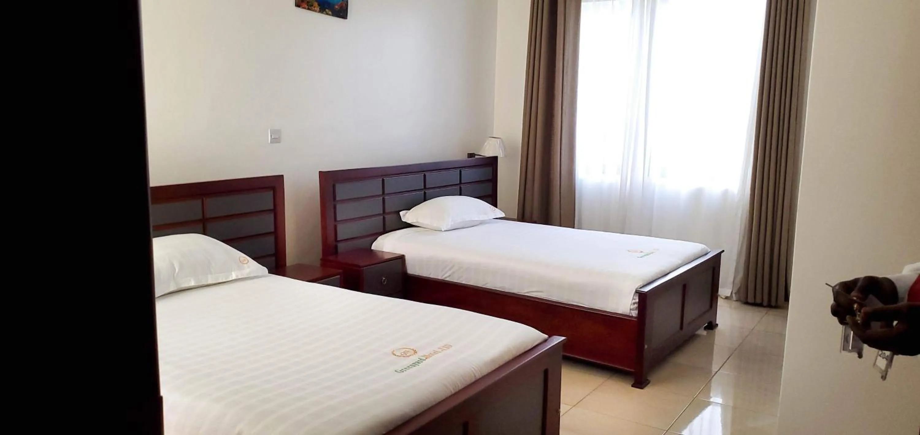 Bed in Greenyard Beach Hotel