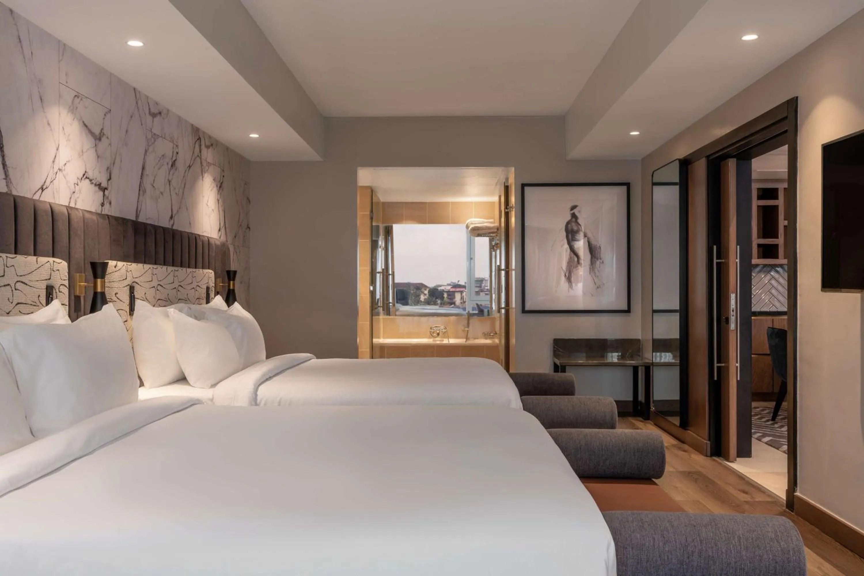 Photo of the whole room, Bed in Radisson Blu Anchorage Hotel