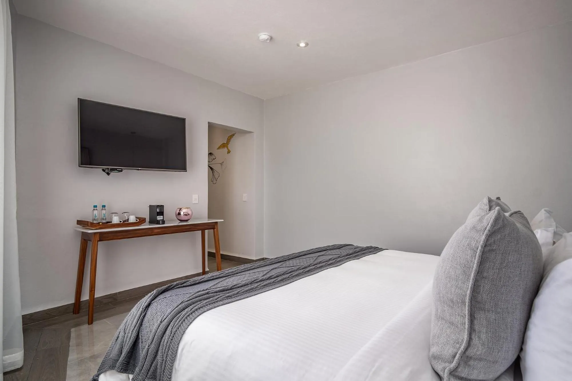 Bed in Hotel Casa Arum