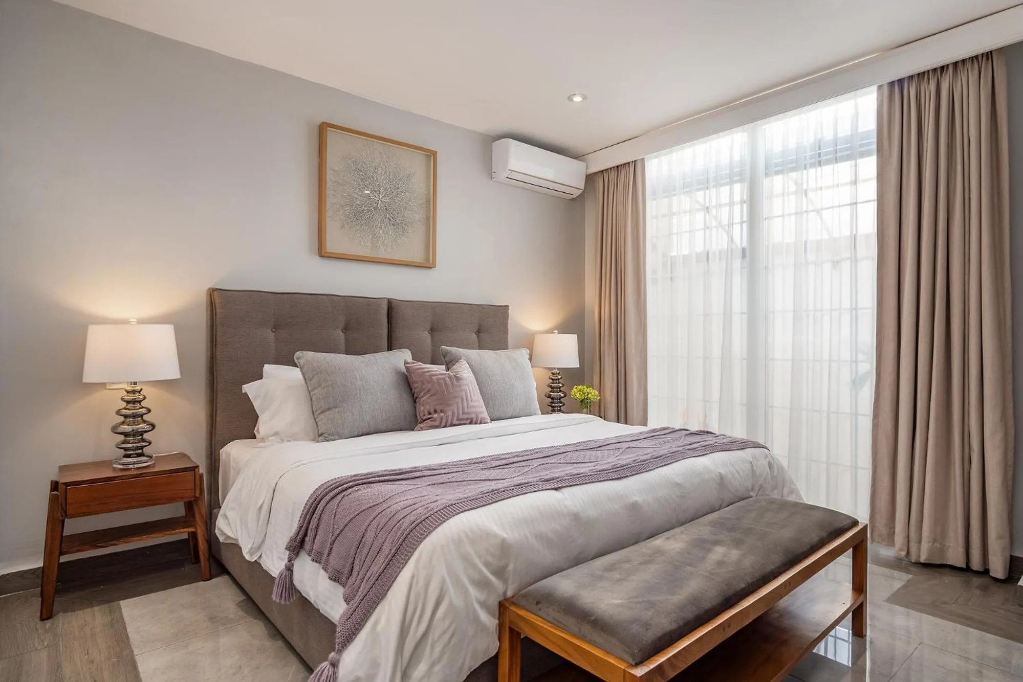 Bed in Hotel Casa Arum