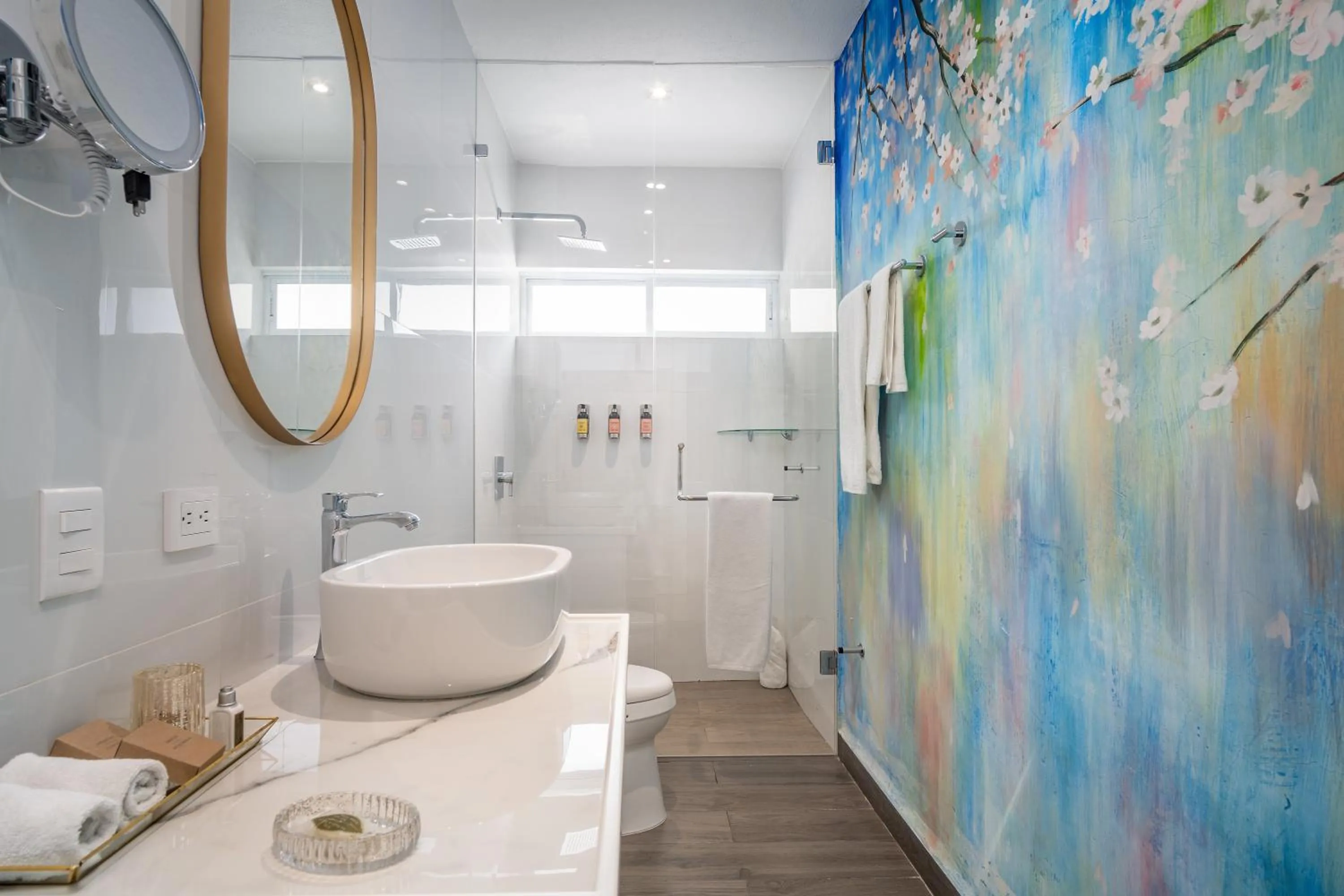 Shower in Hotel Casa Arum