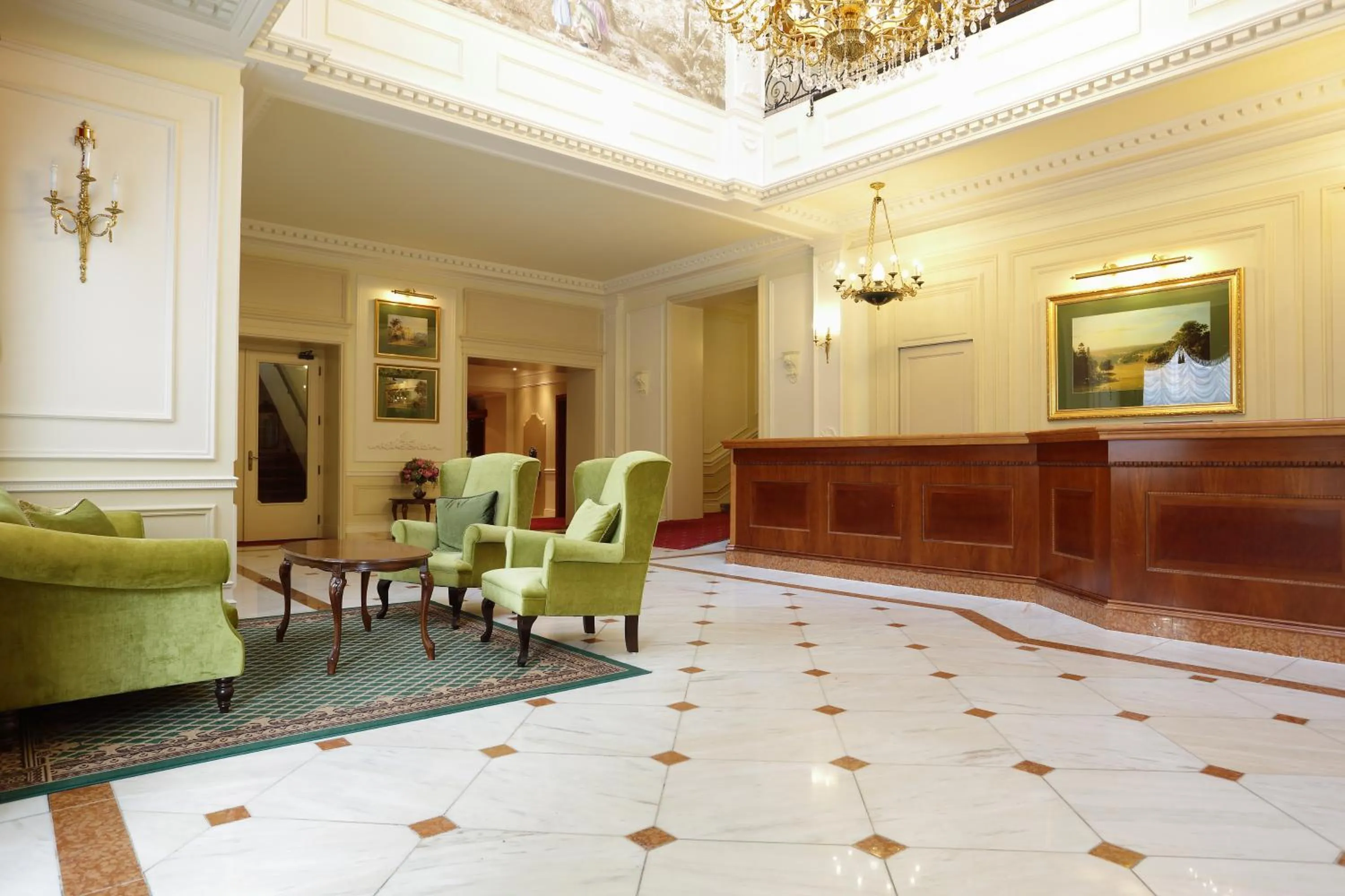 Lobby or reception in Parkhotel Richmond