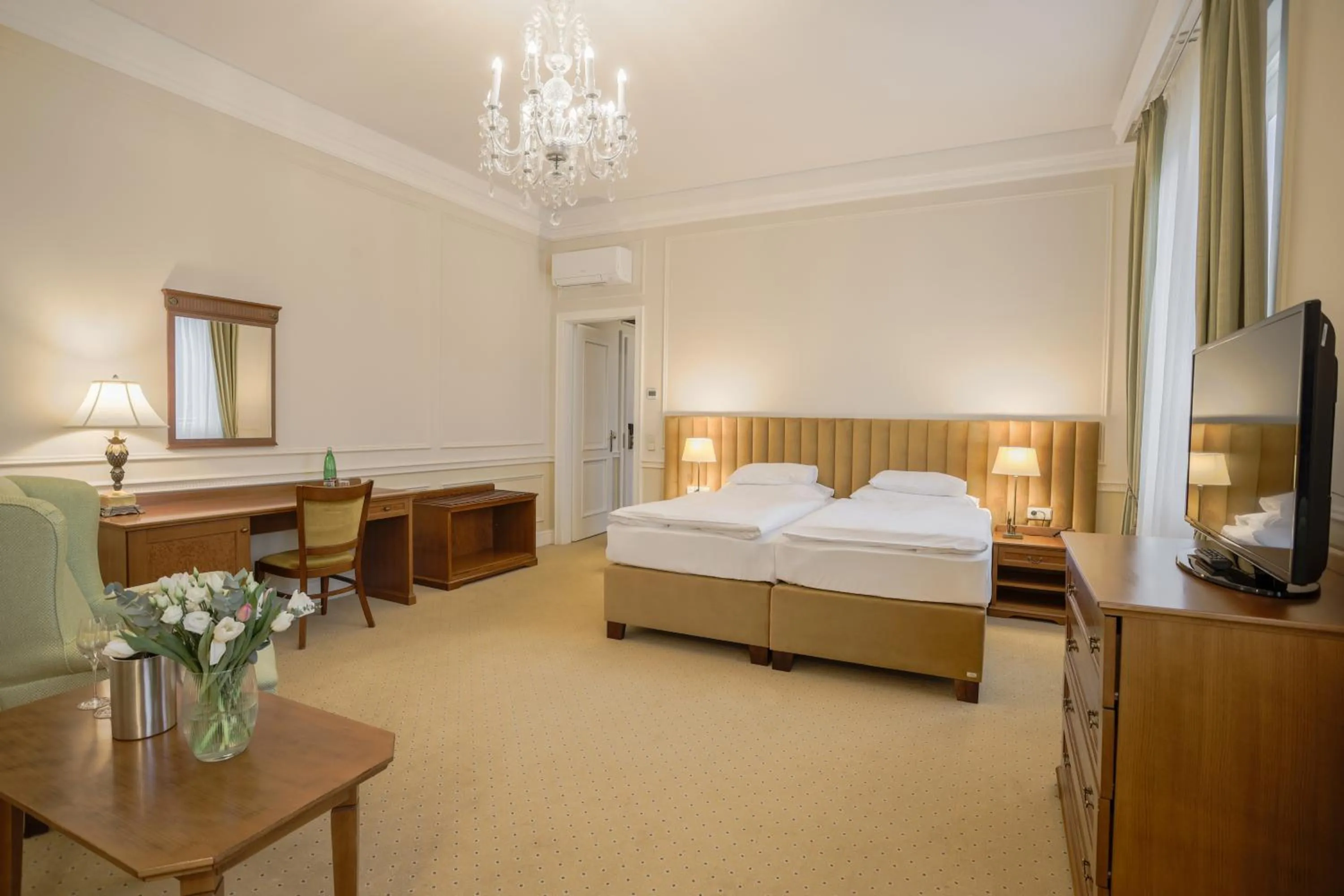 Bed in Parkhotel Richmond