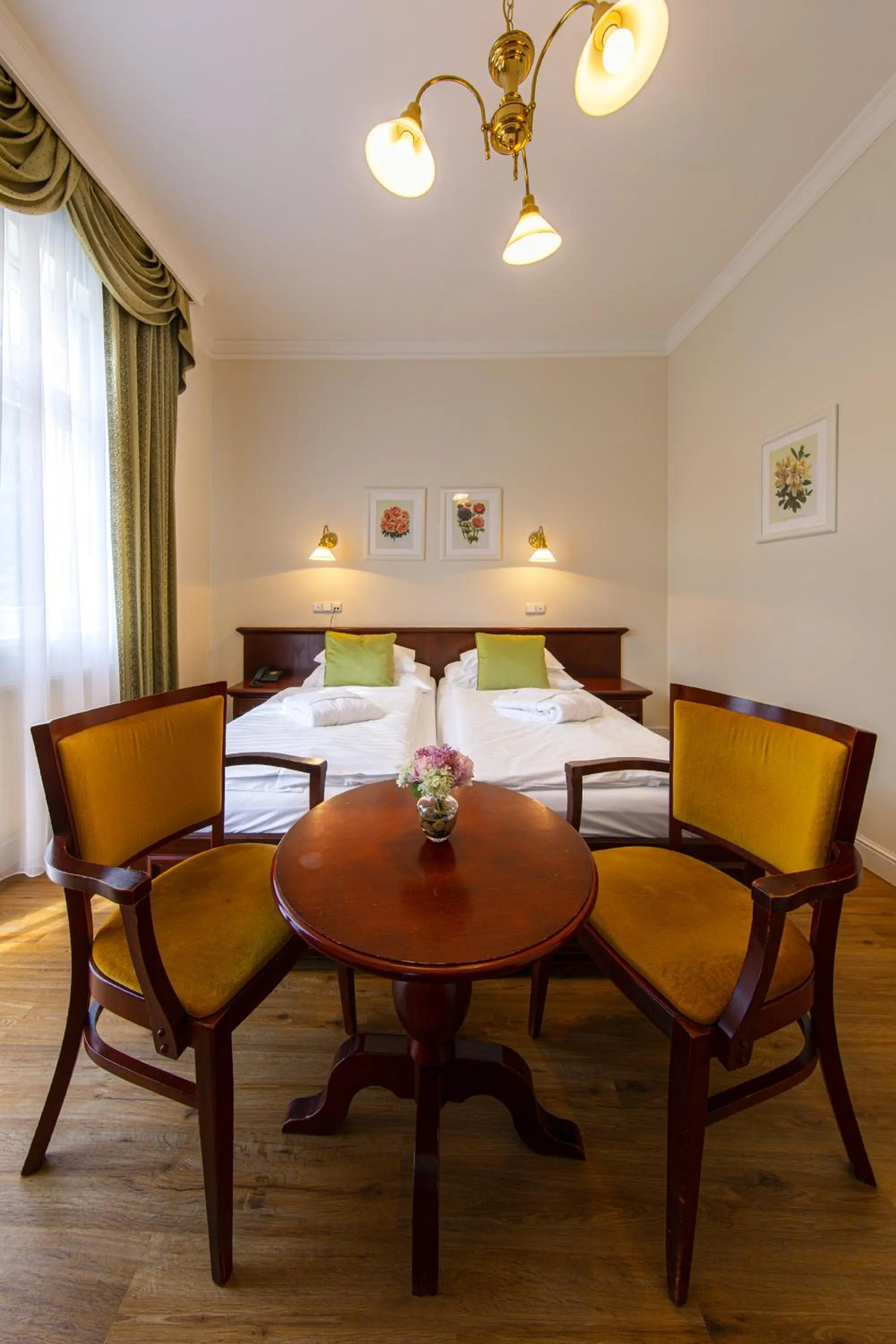 Bed in Parkhotel Richmond